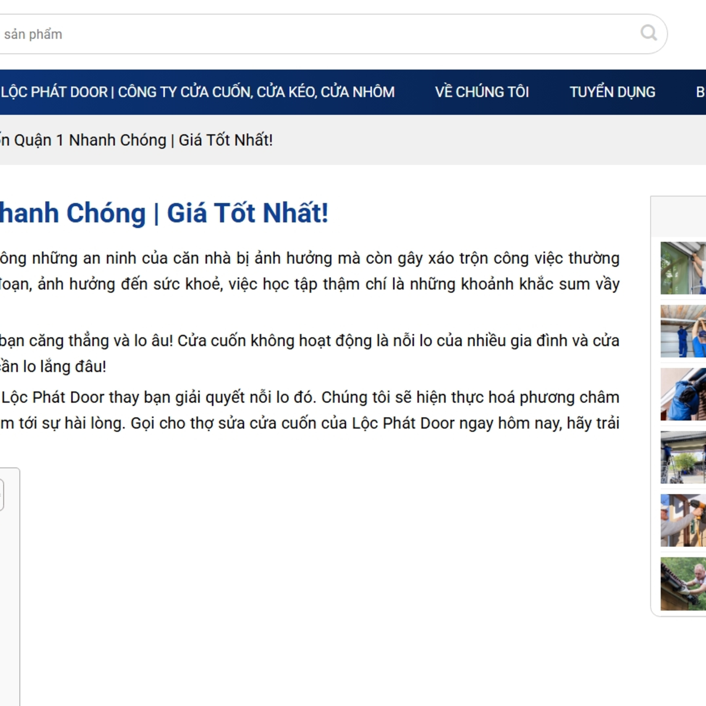 Lộc Phát Door Công ty cửa cuốn, cửa kéo, cửa nhôm