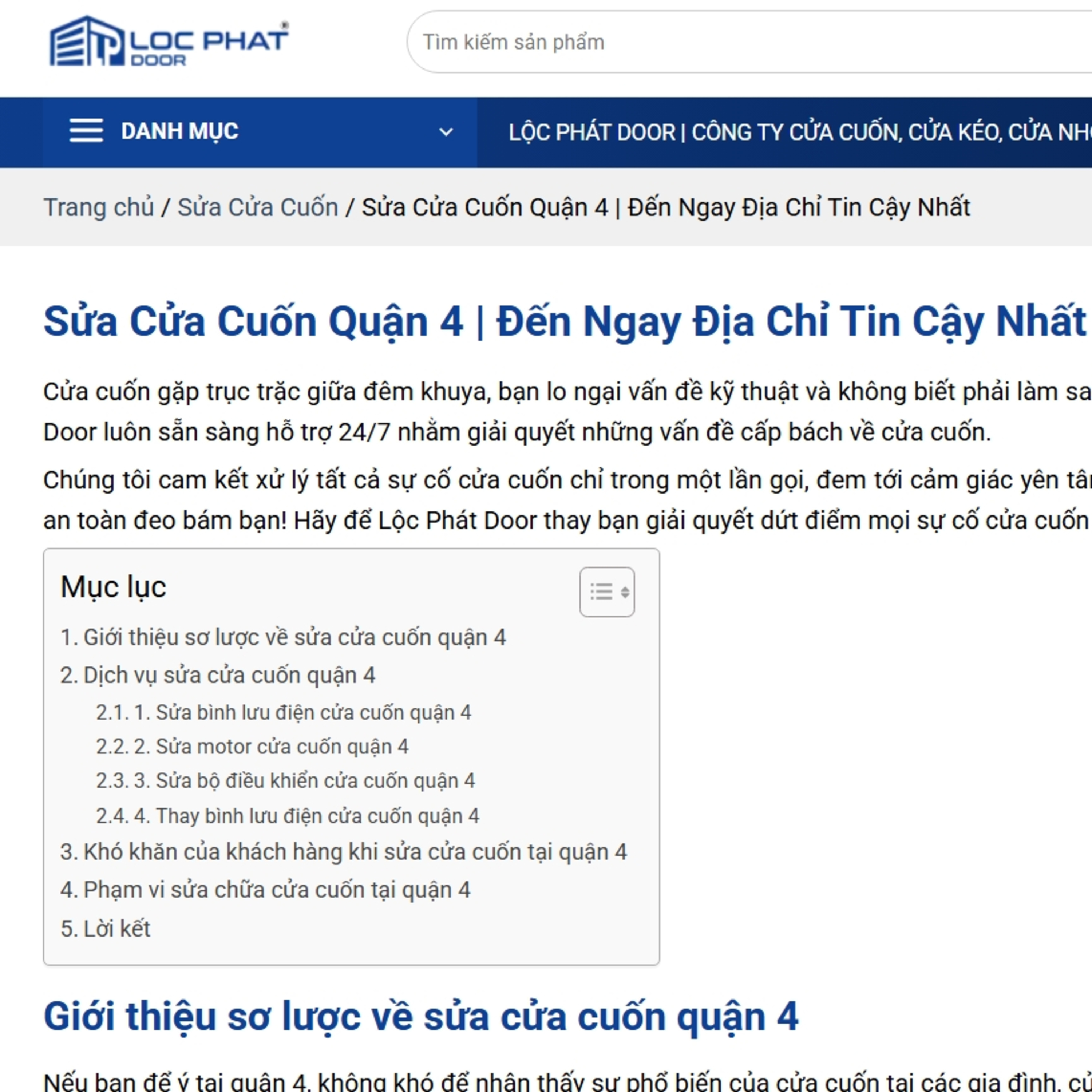 Sửa cửa cuốn quận 4 episode artwork