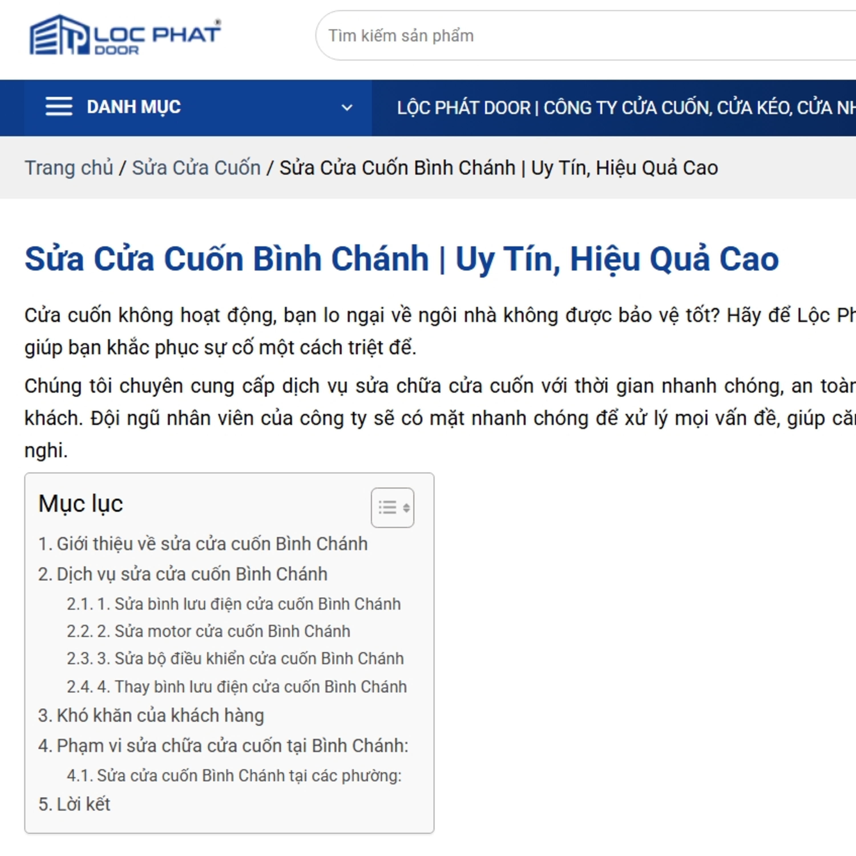 Sửa cửa cuốn bình chánh⁠ episode artwork