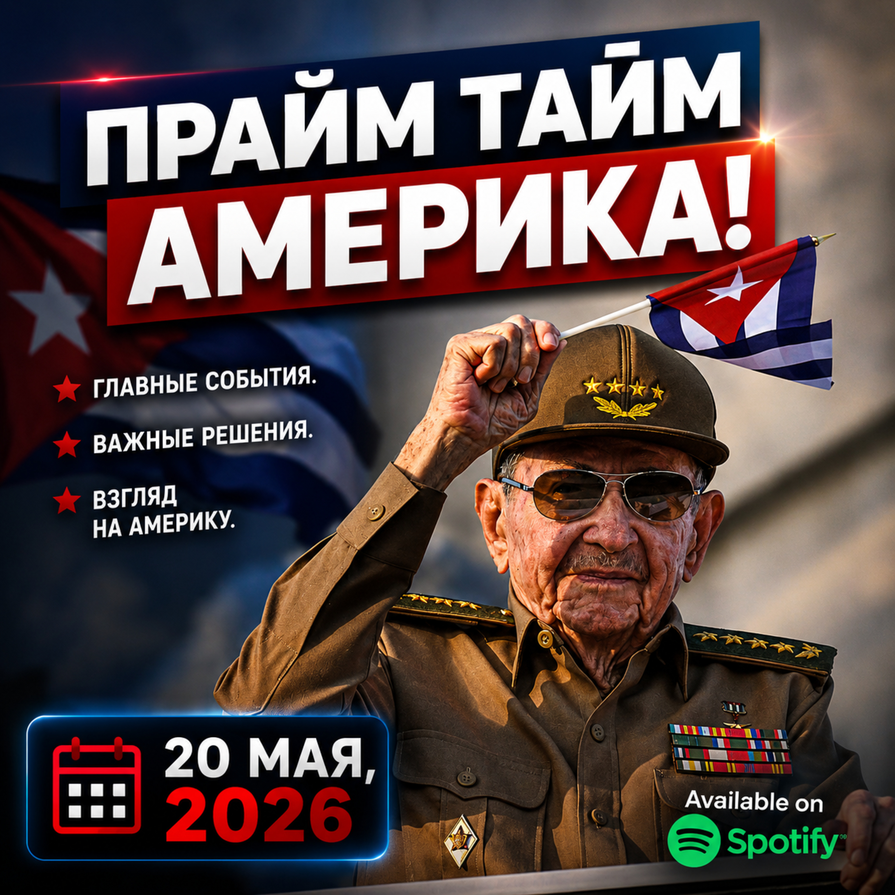 Прайм Тайм Америка | 20 мая, 2026 | Новости США и Мира | KXPD 1040 AM #новости #podcast #сша episode artwork