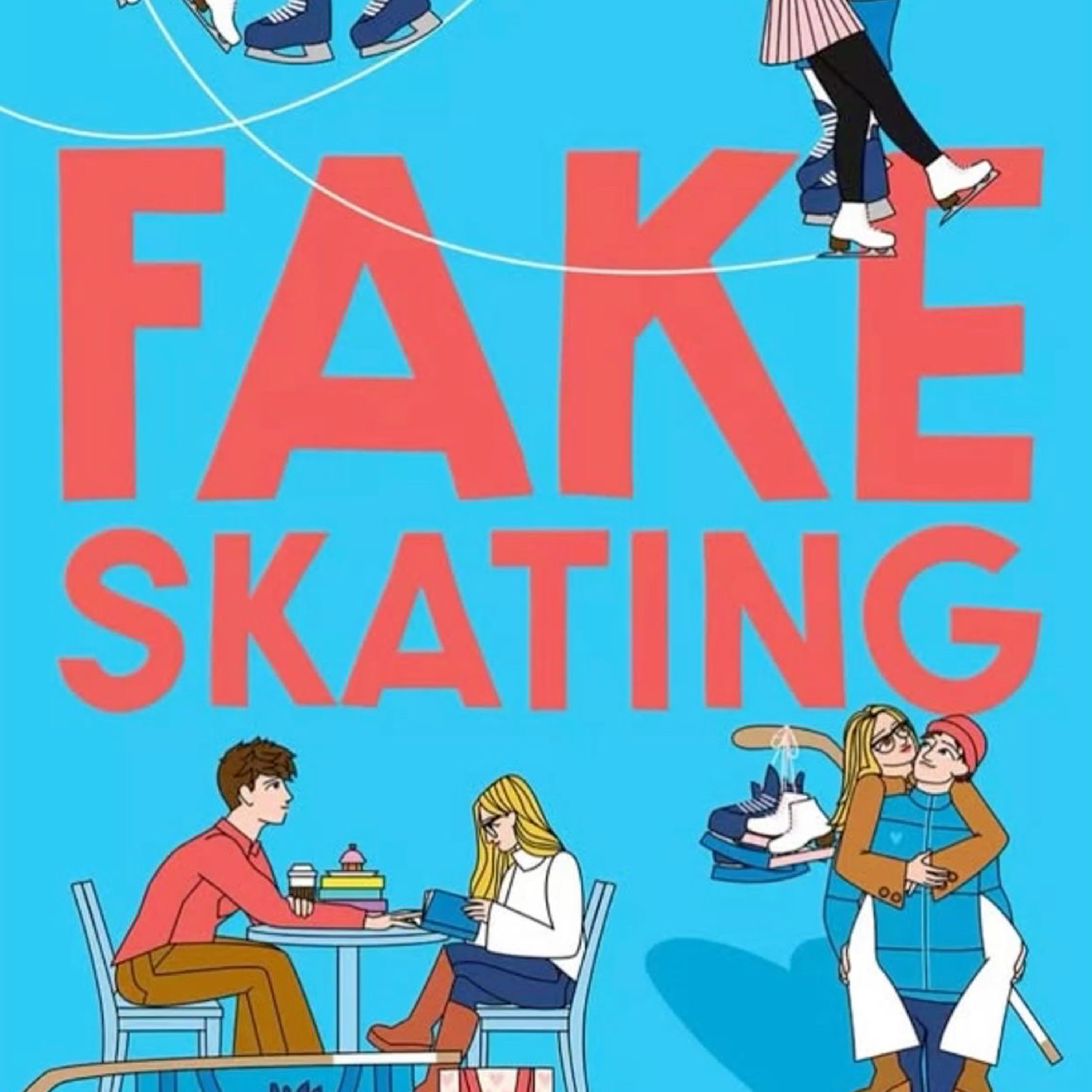 Fake Skating by Lynn Painter overall book review + character analysis + summary + tropes episode artwork