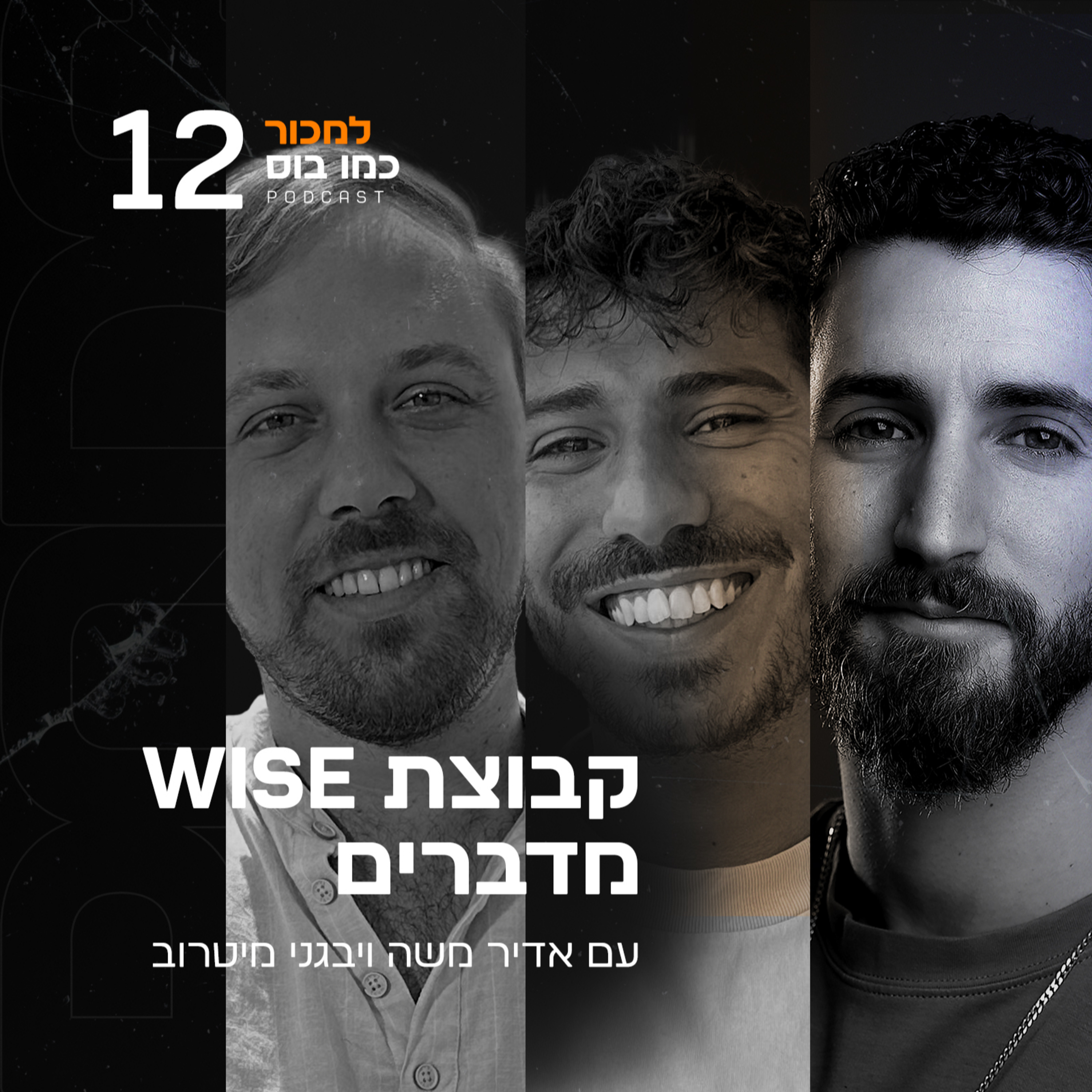 פרק 12 - קבוצת WISE מדברים עם אדיר משה ויבגני מיטרוב episode artwork