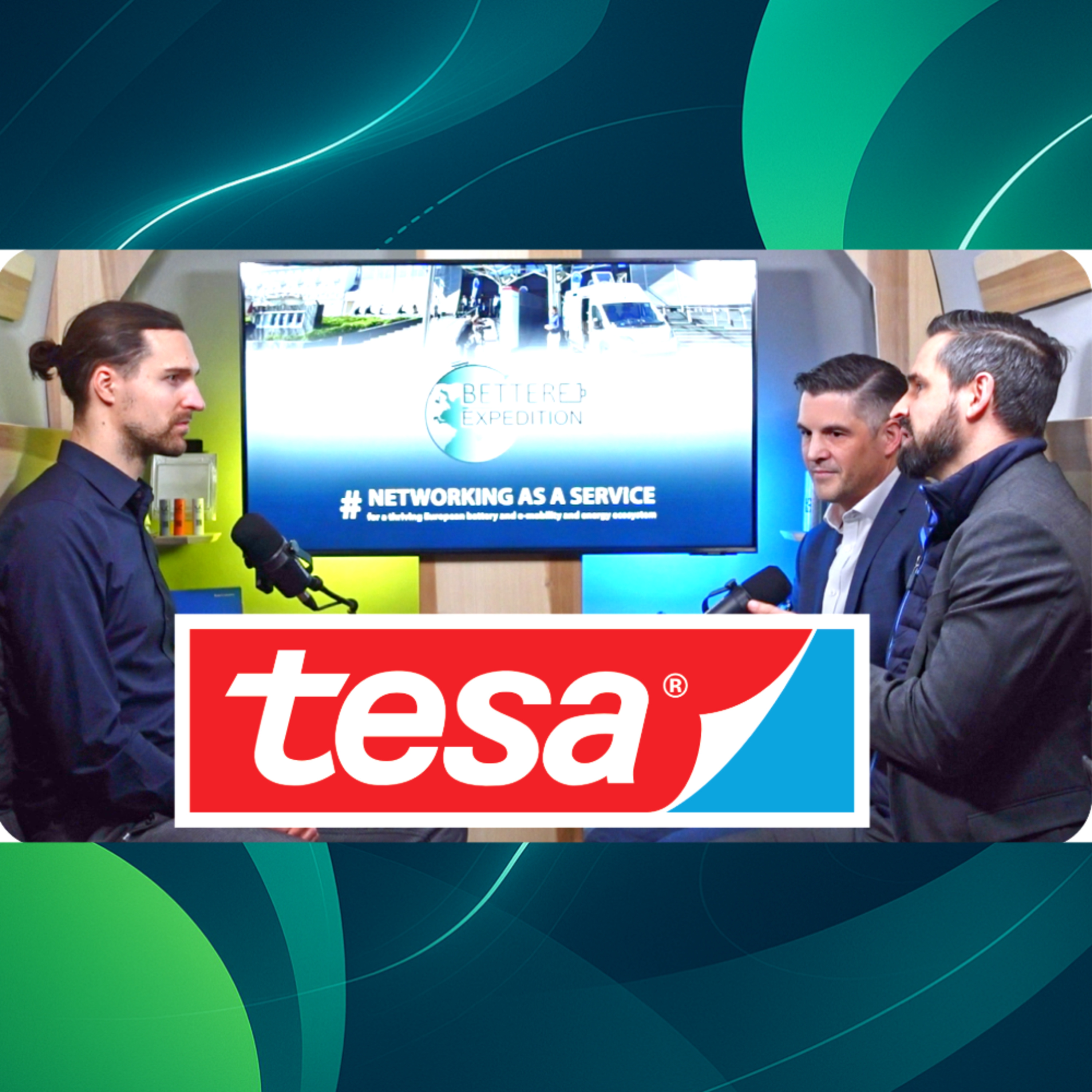 TECHNICAL TAPES FOR BATTERIES @tesa, with Rene Schmidt and Jan Otto episode artwork