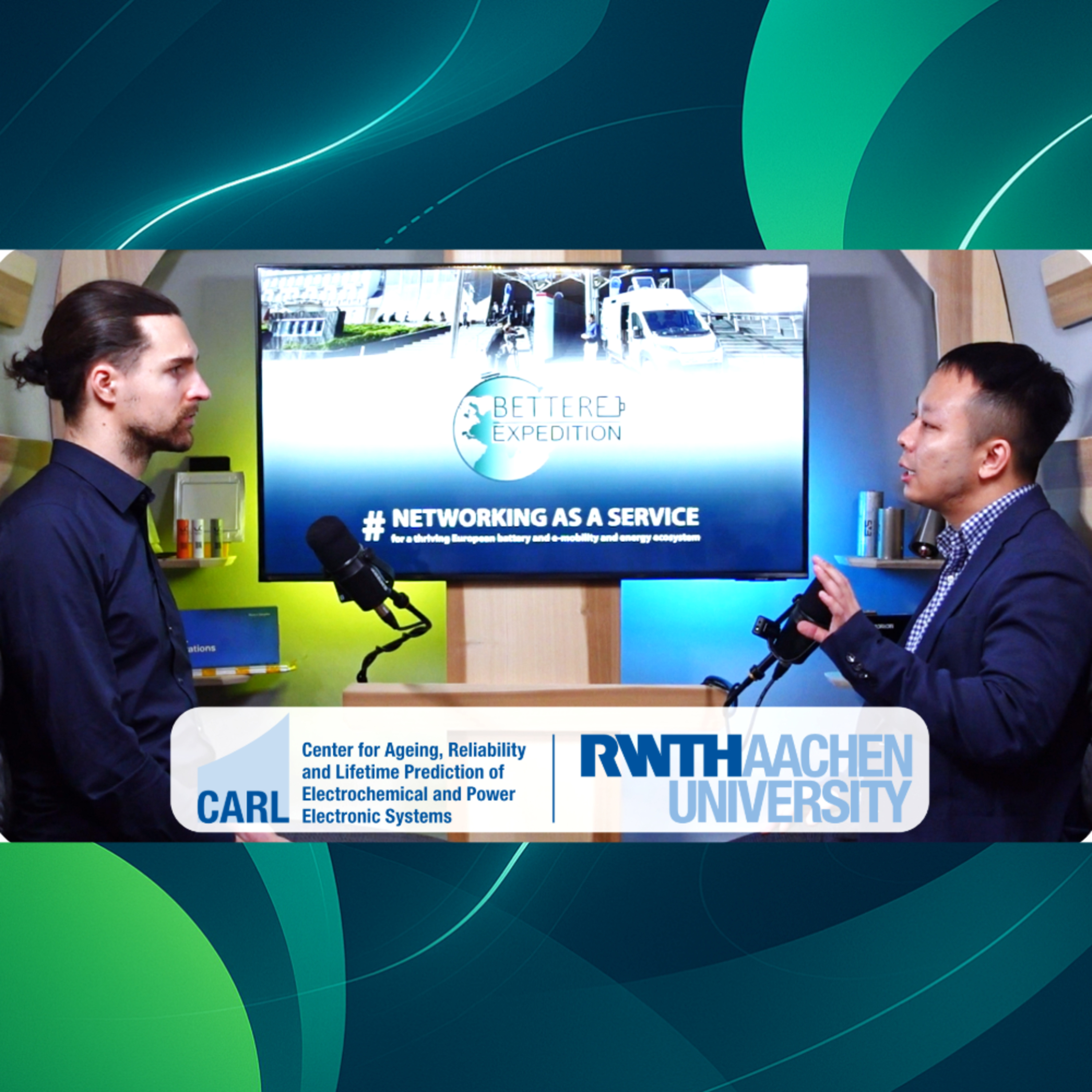 Inside the AI and Digitalization Battery Laboratory @CARL RWTH Aachen with Prof. Weihan Li episode artwork