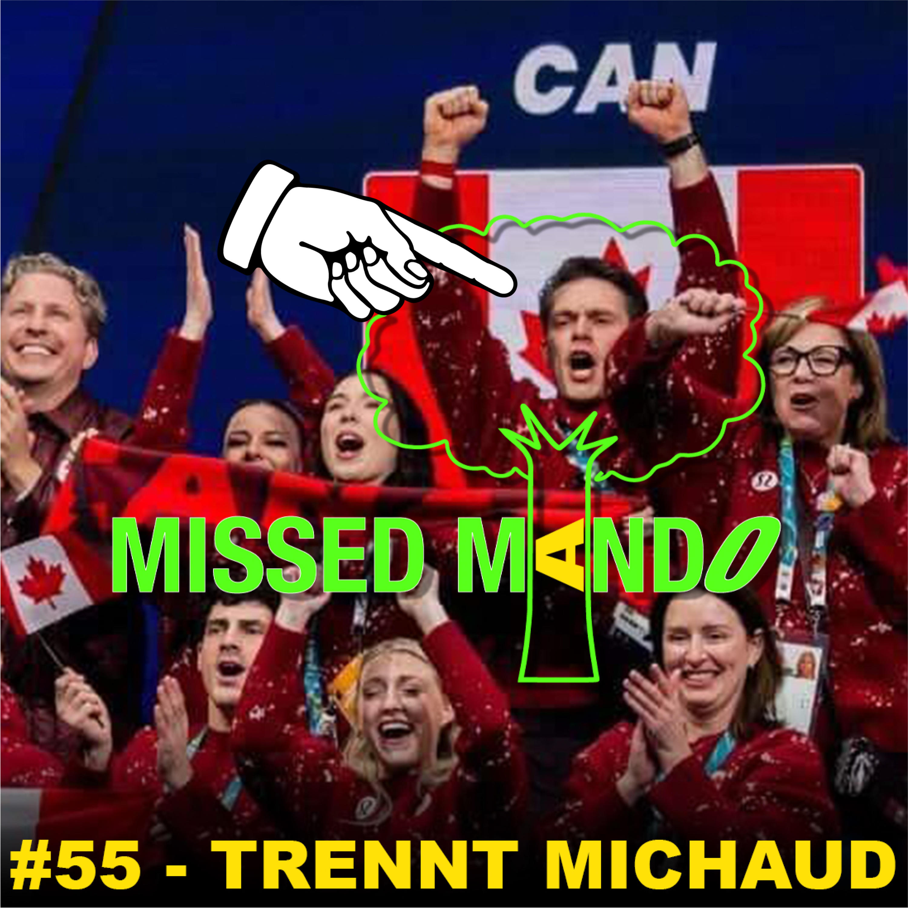 OLYMPIAN TRENNT MICHAUD INTERVIEW!, Fantasty Draft | Missed Mando Podcase #055 episode artwork