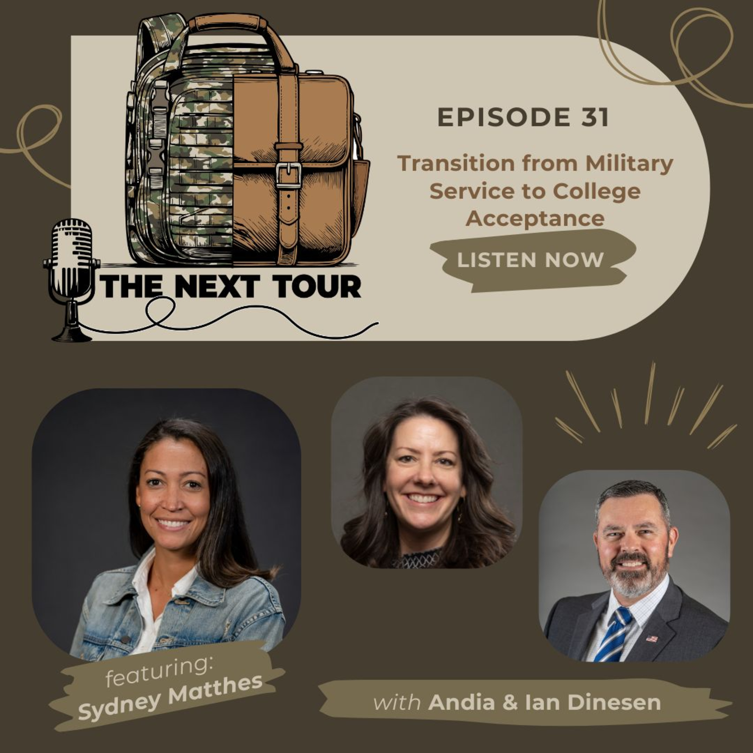 Episode 31 – Transition from Military Service to College Acceptance