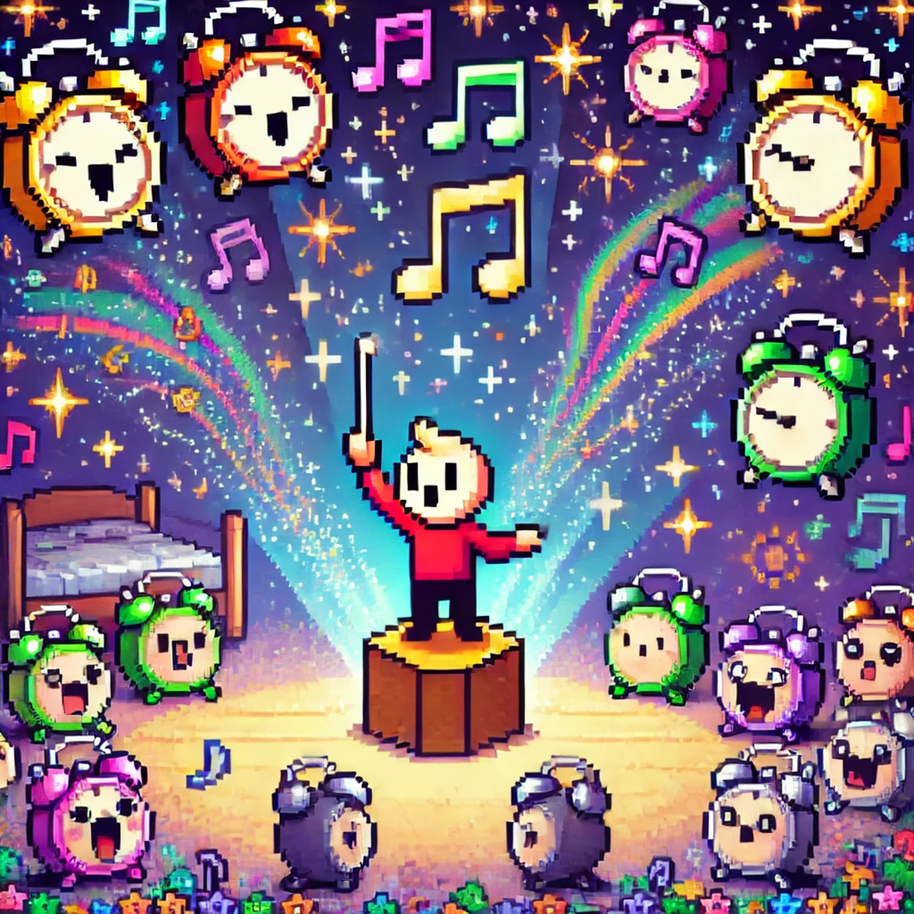 hitting the snooze aka JC USEZ alarm clocks 2 conDUCT a SYMPHONY w/a perfect 5th & REaliGN Earth?! episode artwork
