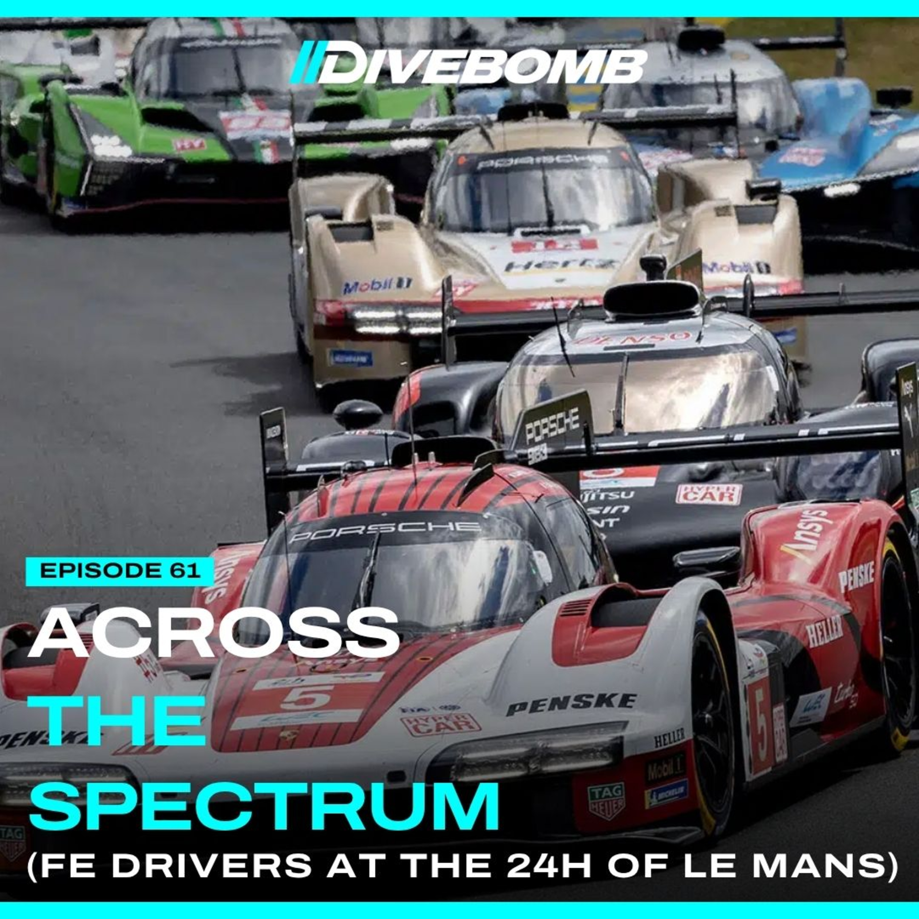 Episode 61: Across the spectrum (Formula E drivers at the 24 Hours of Le Mans) episode artwork