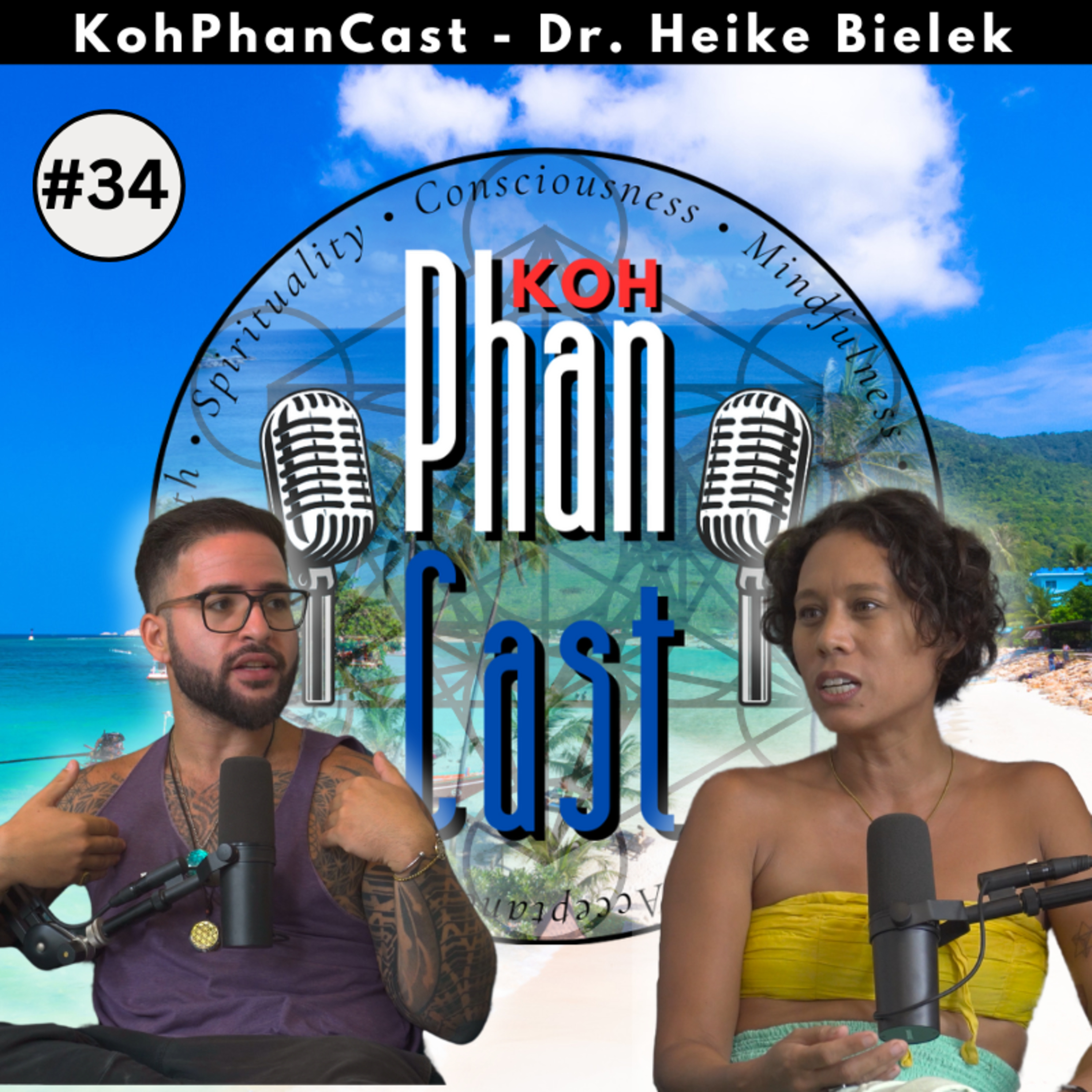 Dr. Heike Bielek - Sacred Geometry, Biology and the Human Nature. | KohPhanCast #34
