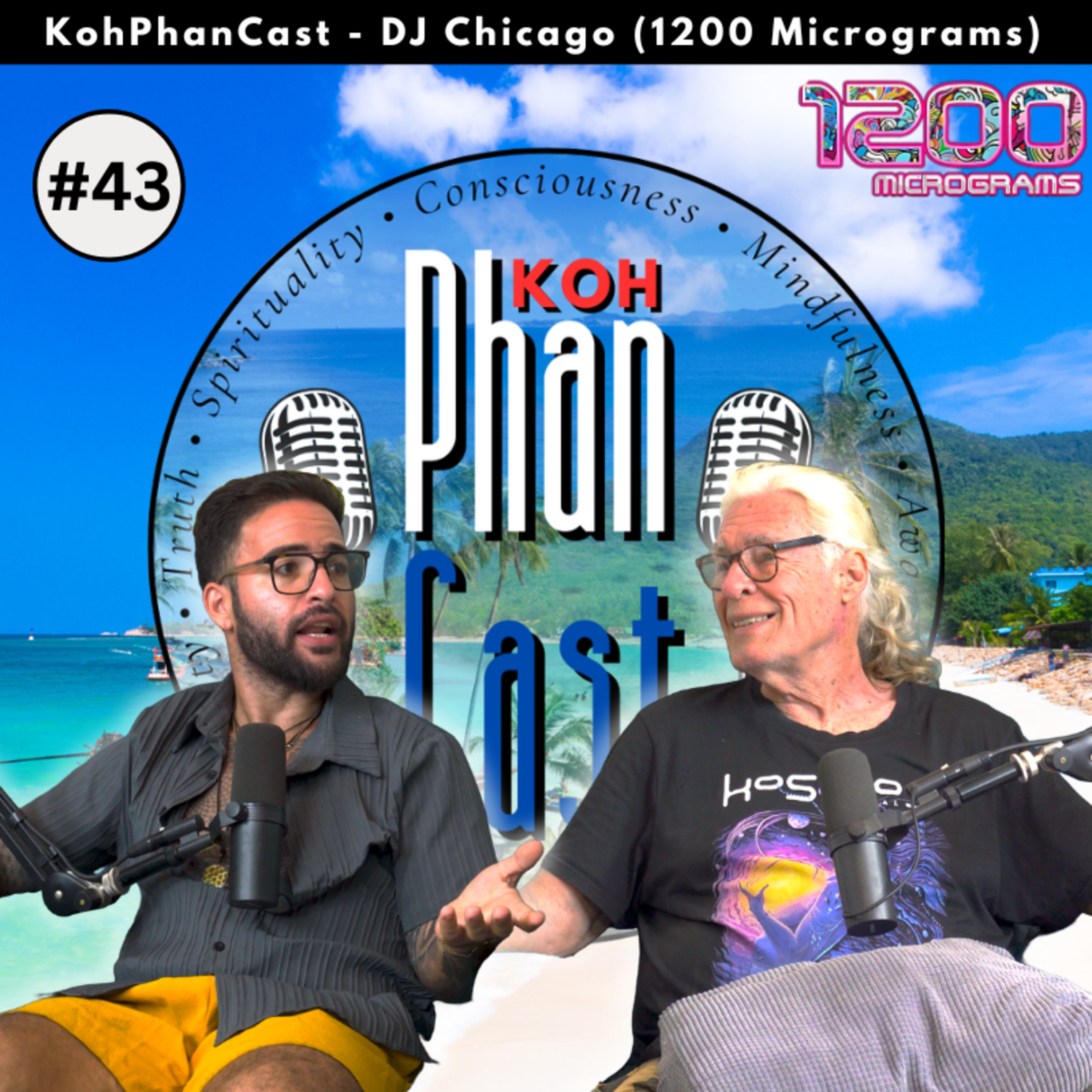 DJ Chicago (1200 Micrograms) - Psytrance, Psychedelics and The Power of Freedom. | KohPhanCast #43