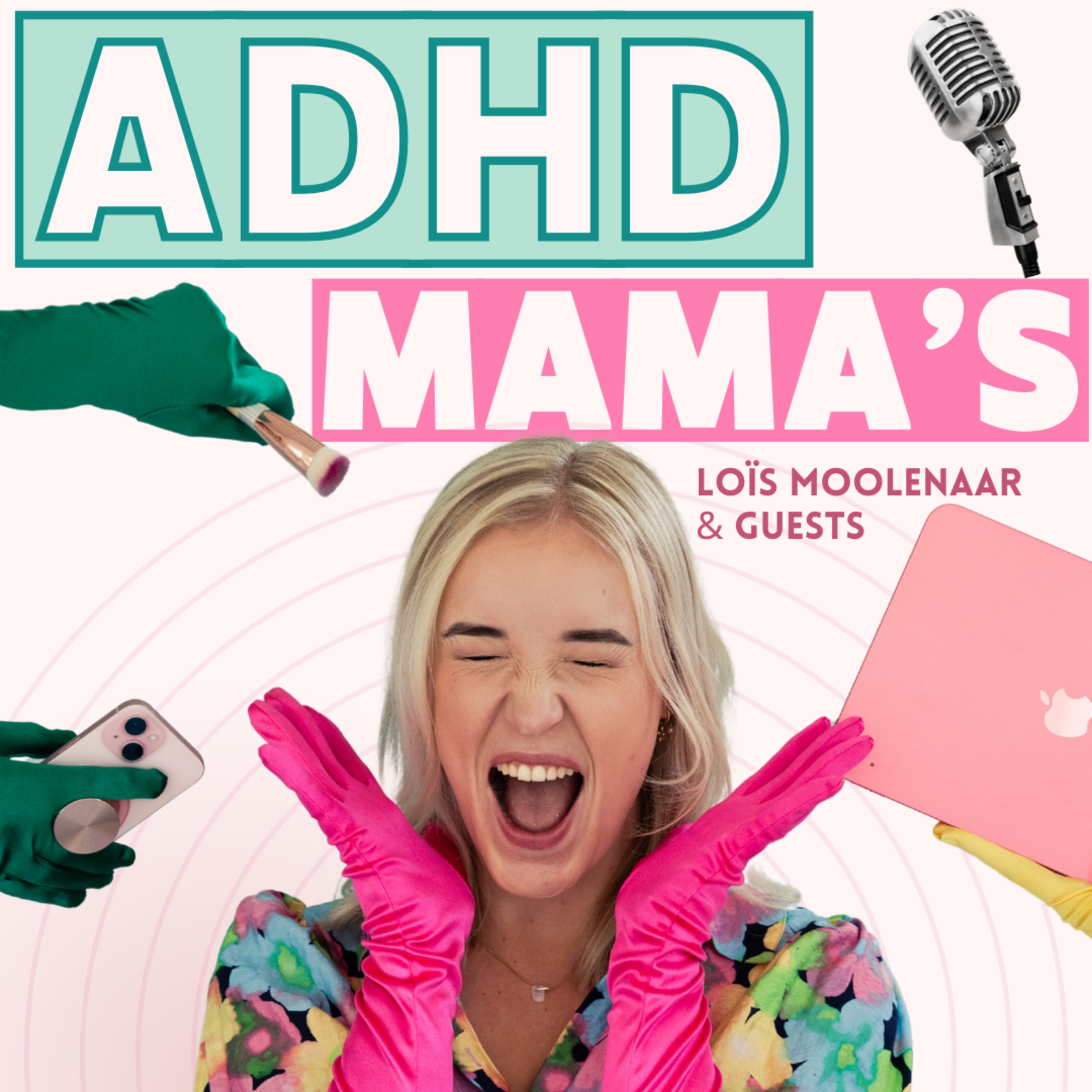  3.⁠ ⁠ADHD MAMA’s | Je man blijkt óók ADHD te hebben – beiden pas op latere leeftijd ontdekt | met Naty Wijgers episode artwork