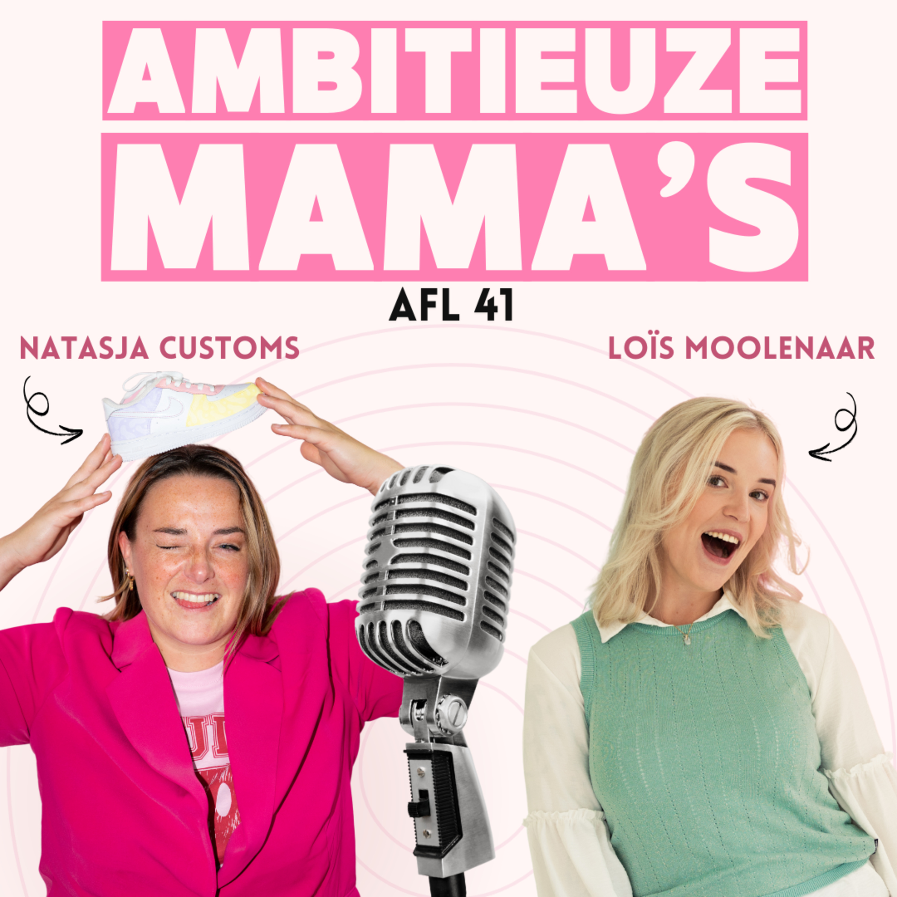41. Natasja (mama x2) beschilderd sneakers & tassen en verdient daar haar volledige inkomen mee episode artwork