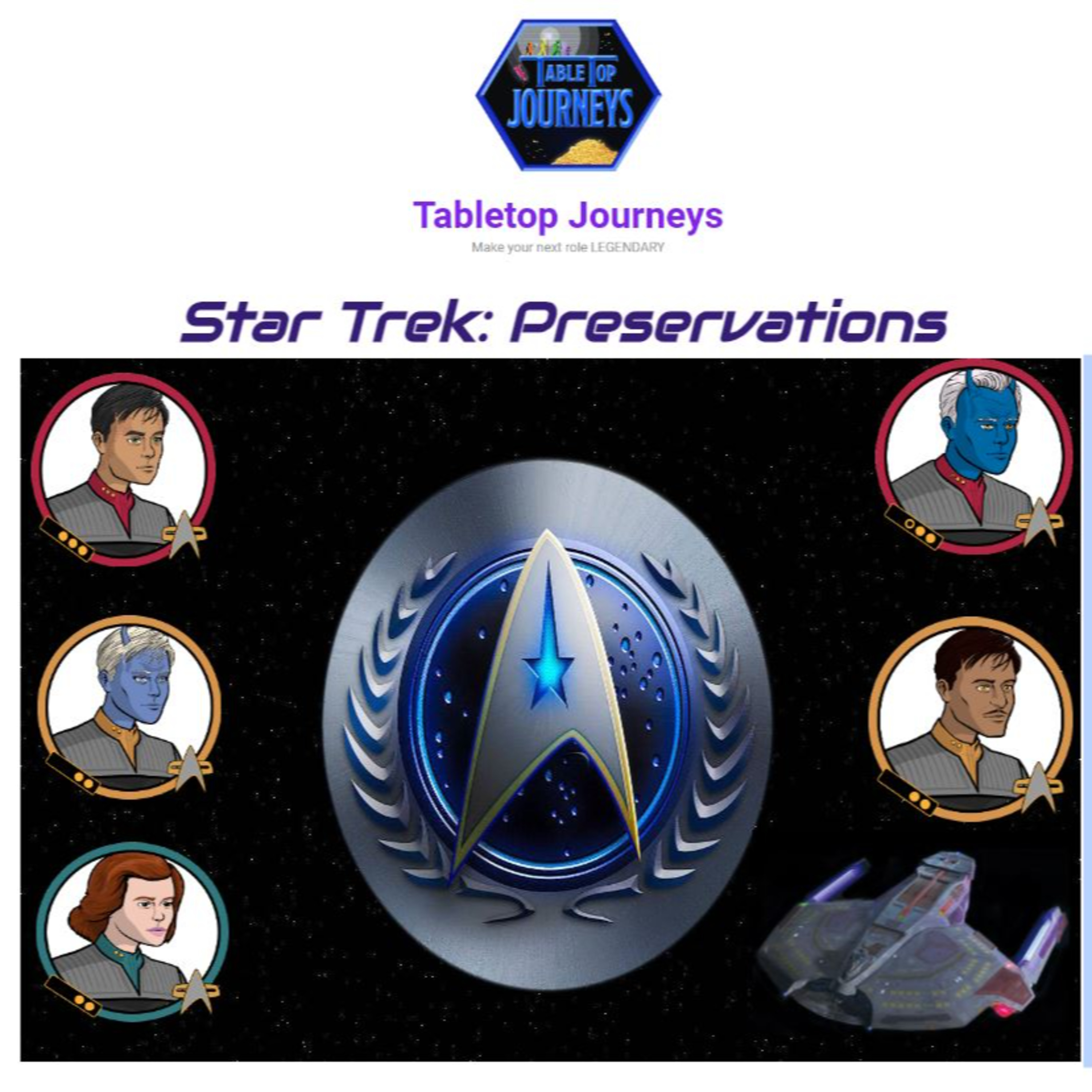 Star Trek: Preservations – S3E4 (Part 1) – “Some Like It Hot” episode artwork