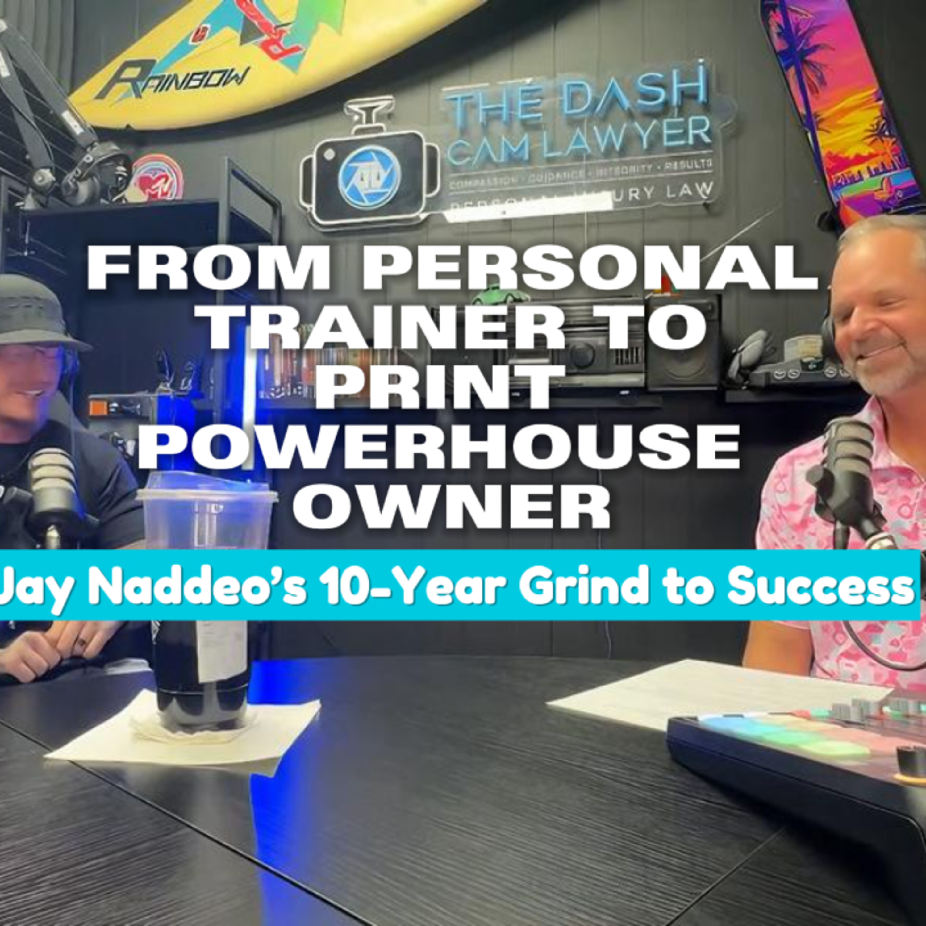 From Personal Trainer to Print PowerHouse Owne: The Driven Agenda Podcast with Jay Naddeo episode artwork
