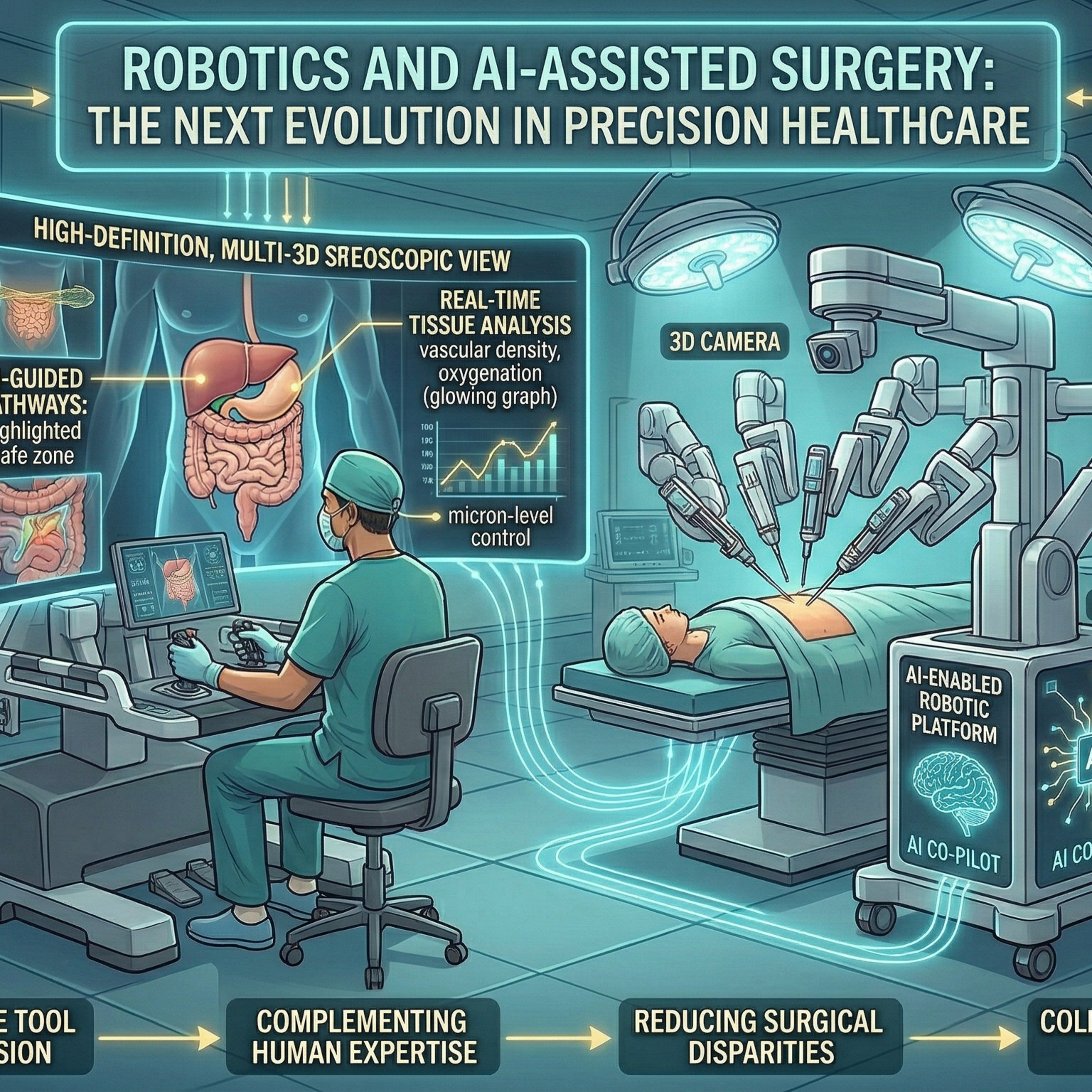 🤖 The Rise of Robotics and AI-Assisted Surgery in Healthcare episode artwork