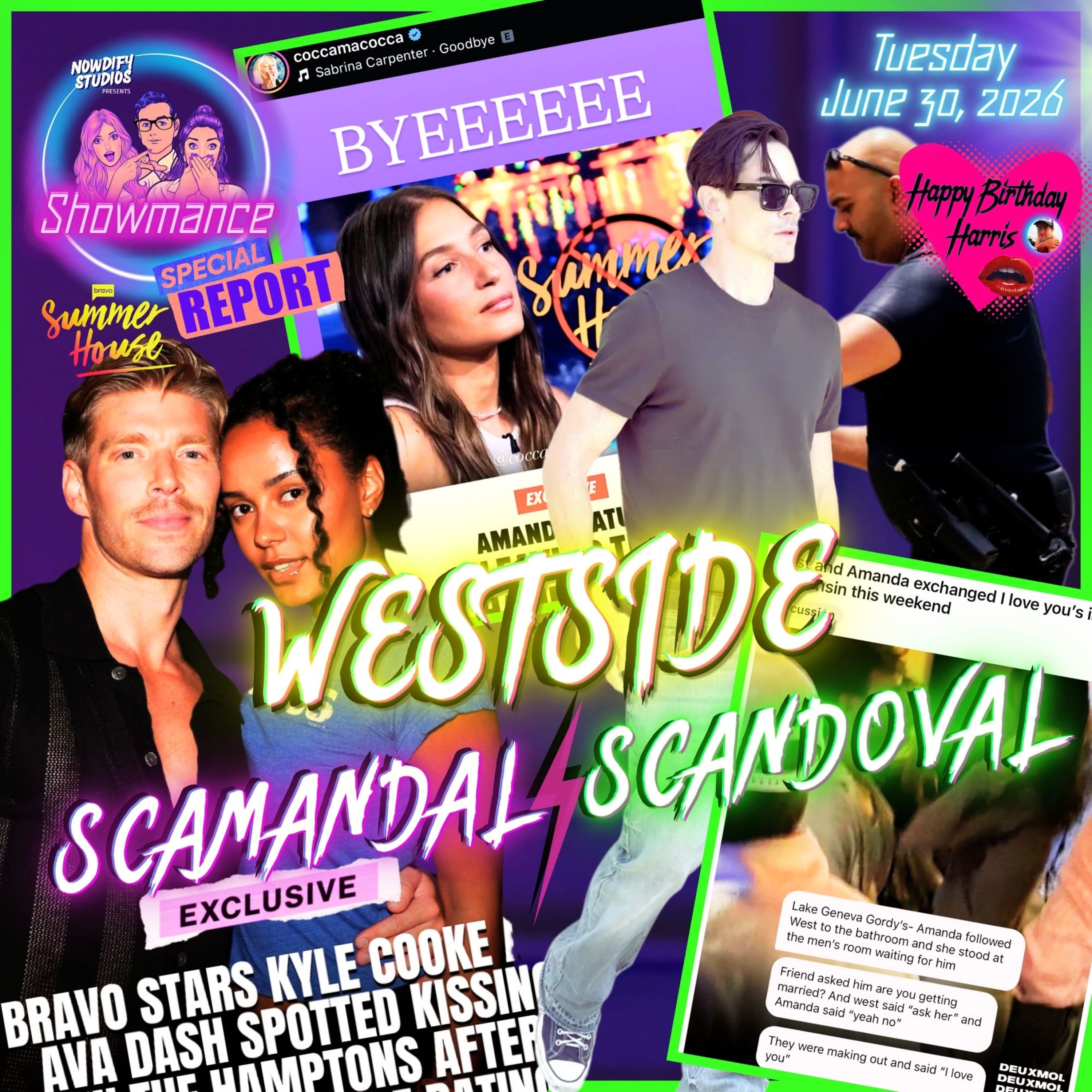 Summer House Special Report: Westside Scamandal Volume 11: A Tom Scandoval Breakdown + Amanda's OUT episode artwork