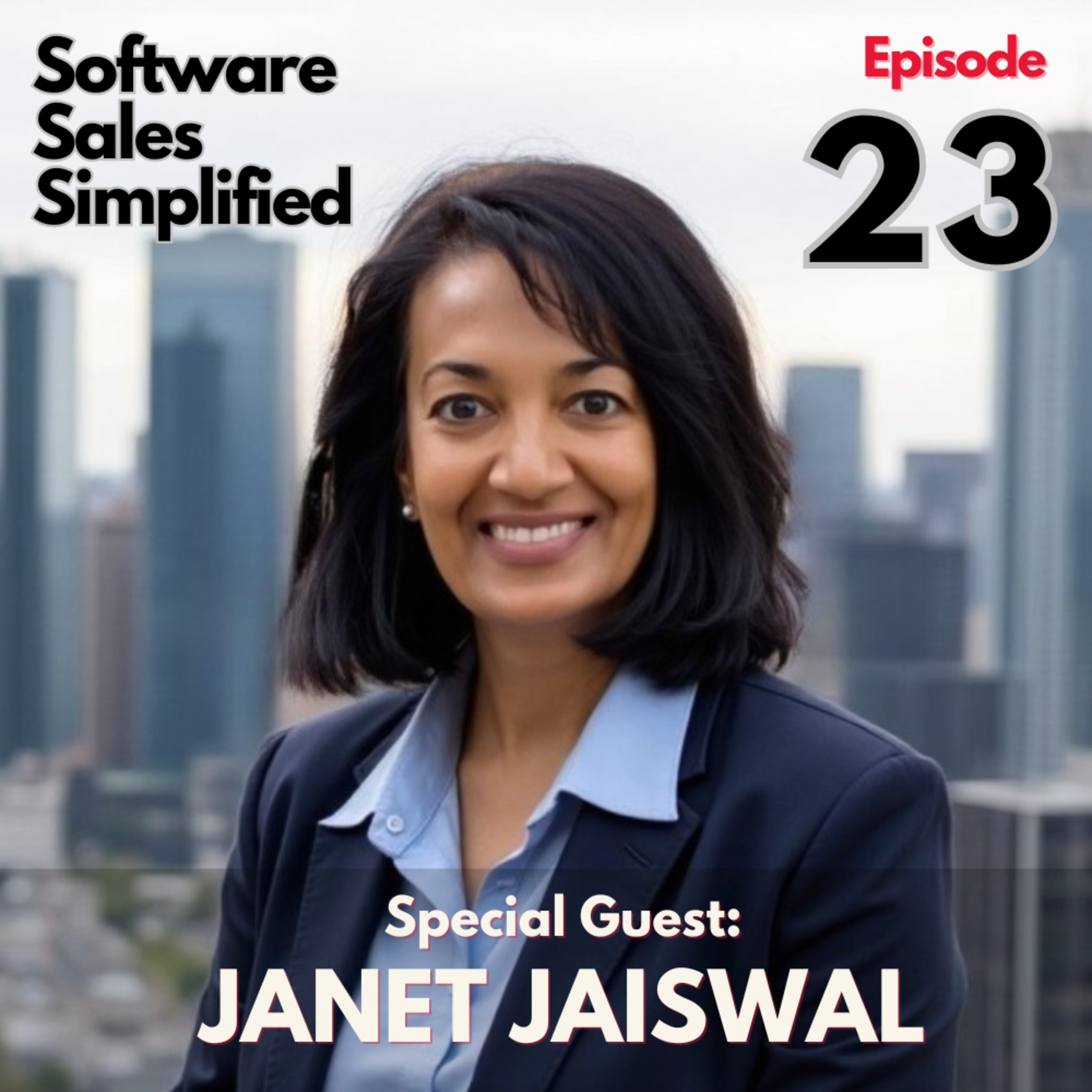 Ep. 23. Guest Janet Jaiswal - The Fragile Currency: Building Trust In Sales & Marketing episode artwork