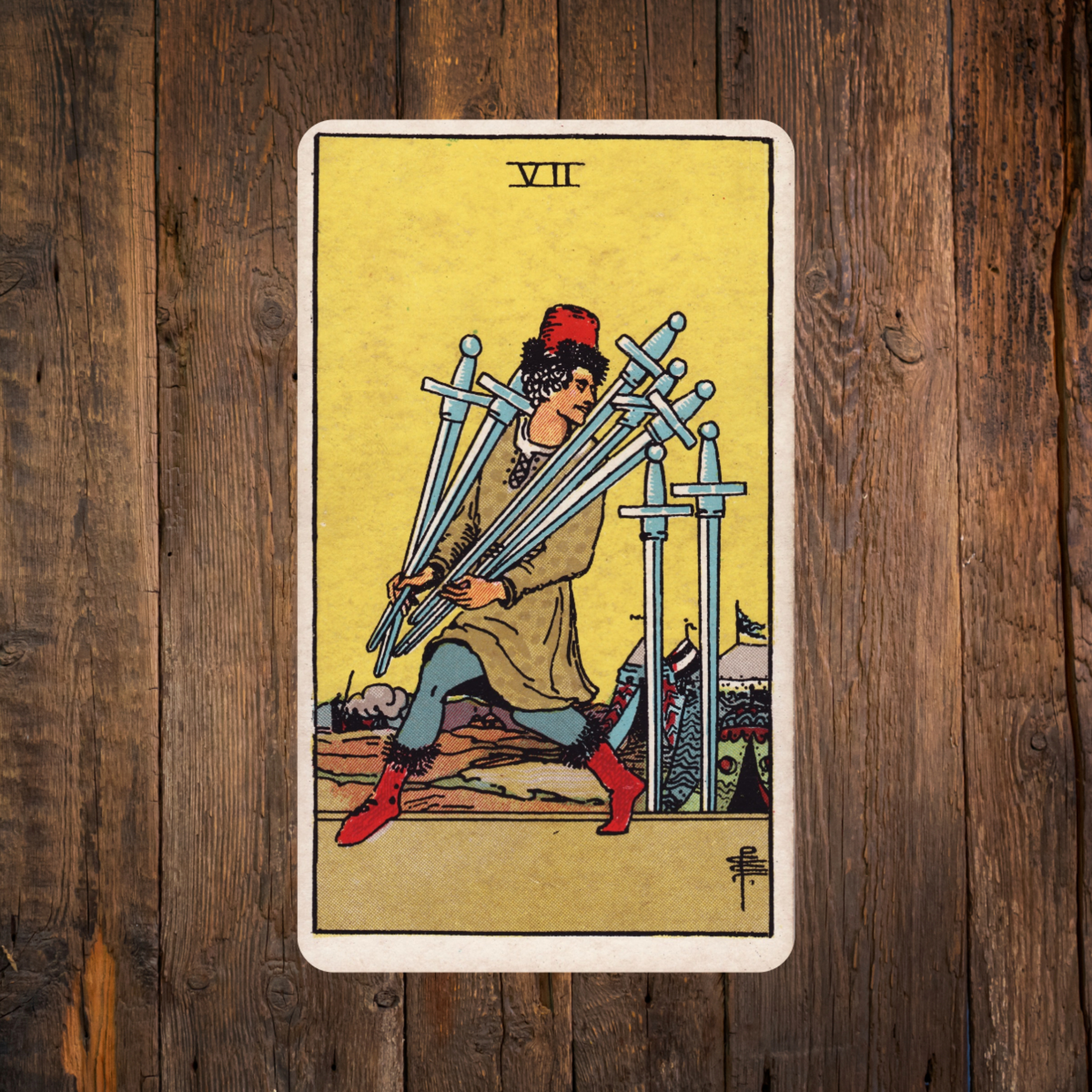 Seven of Swords: One Card, Different Questions, Different Answers episode artwork