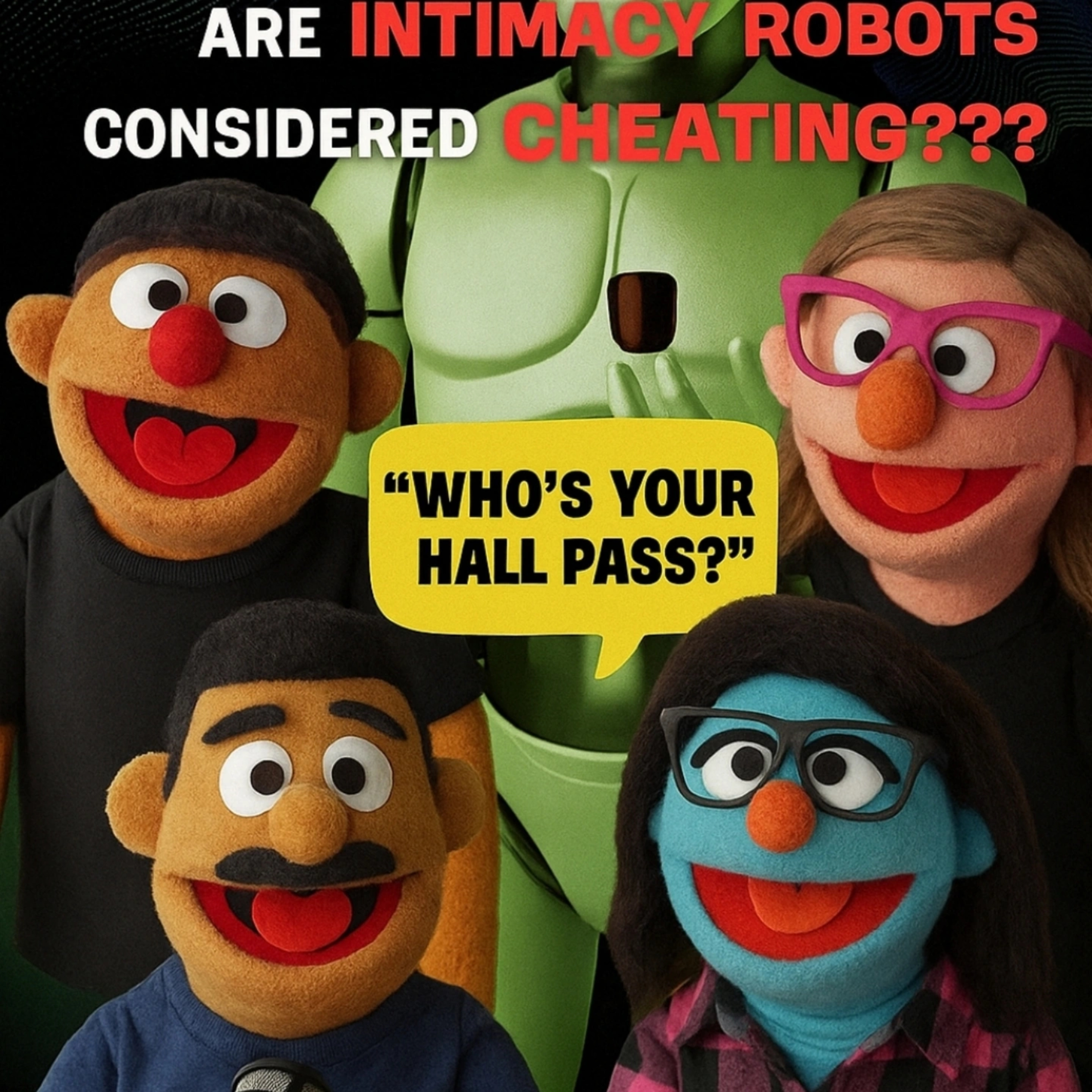 Episode #12 - Are Intimacy Robots… Cheating?? 🤖💔The Hall Pass Episode!!! episode artwork