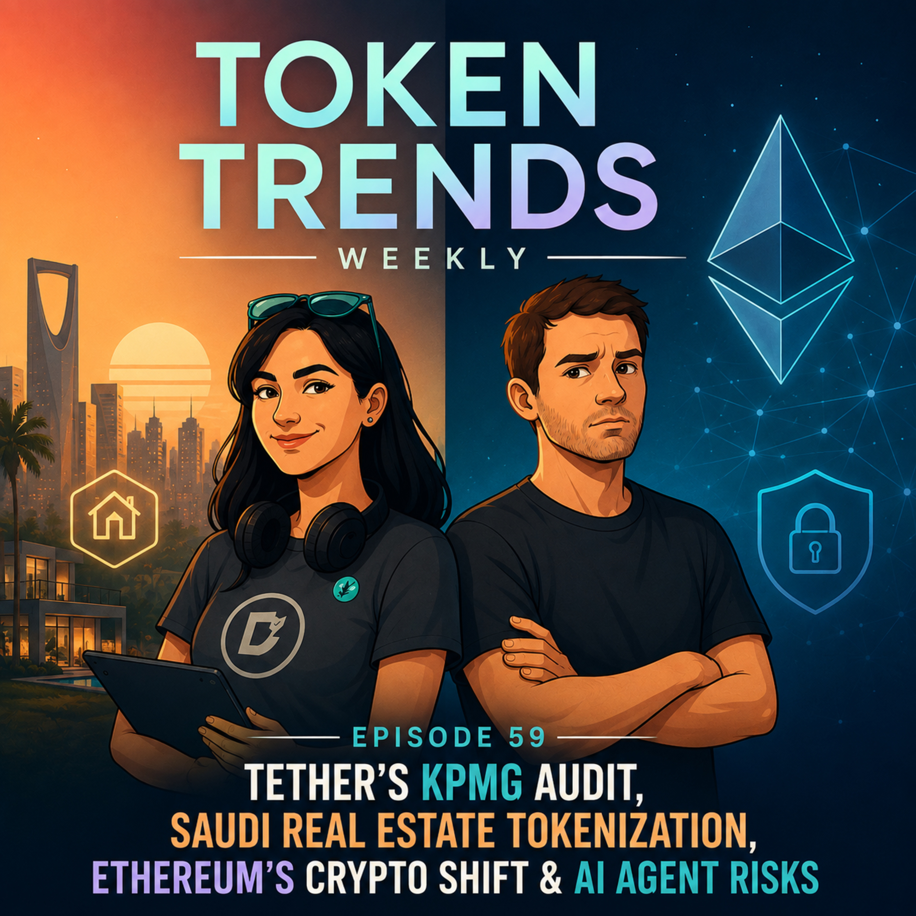 Tether’s KPMG Audit, Saudi Real Estate Tokenization & Ethereum’s Crypto Shift episode artwork