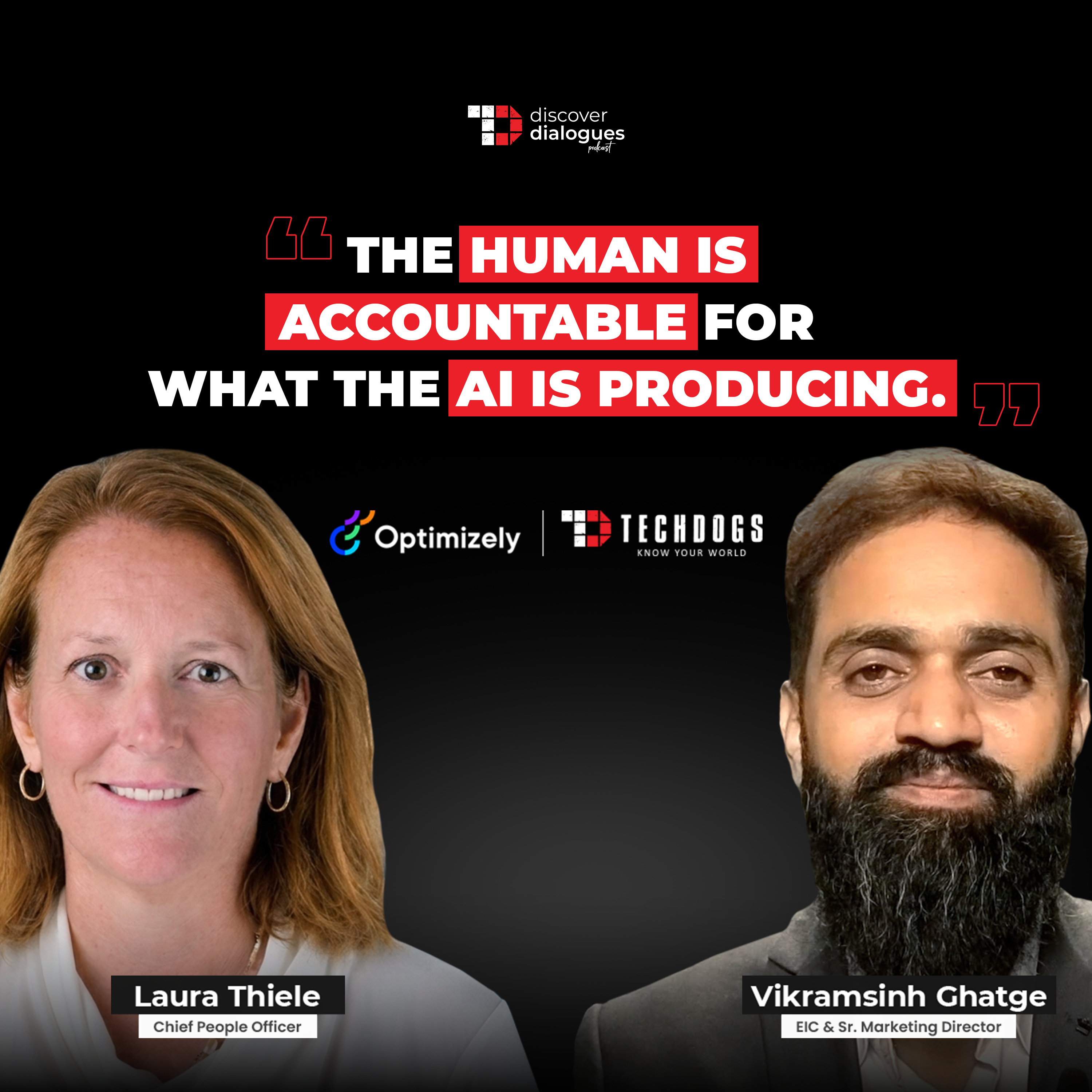 Staying Human In An AI-First Workplace Ft. Laura Thiele, CPO At Optimizely episode artwork
