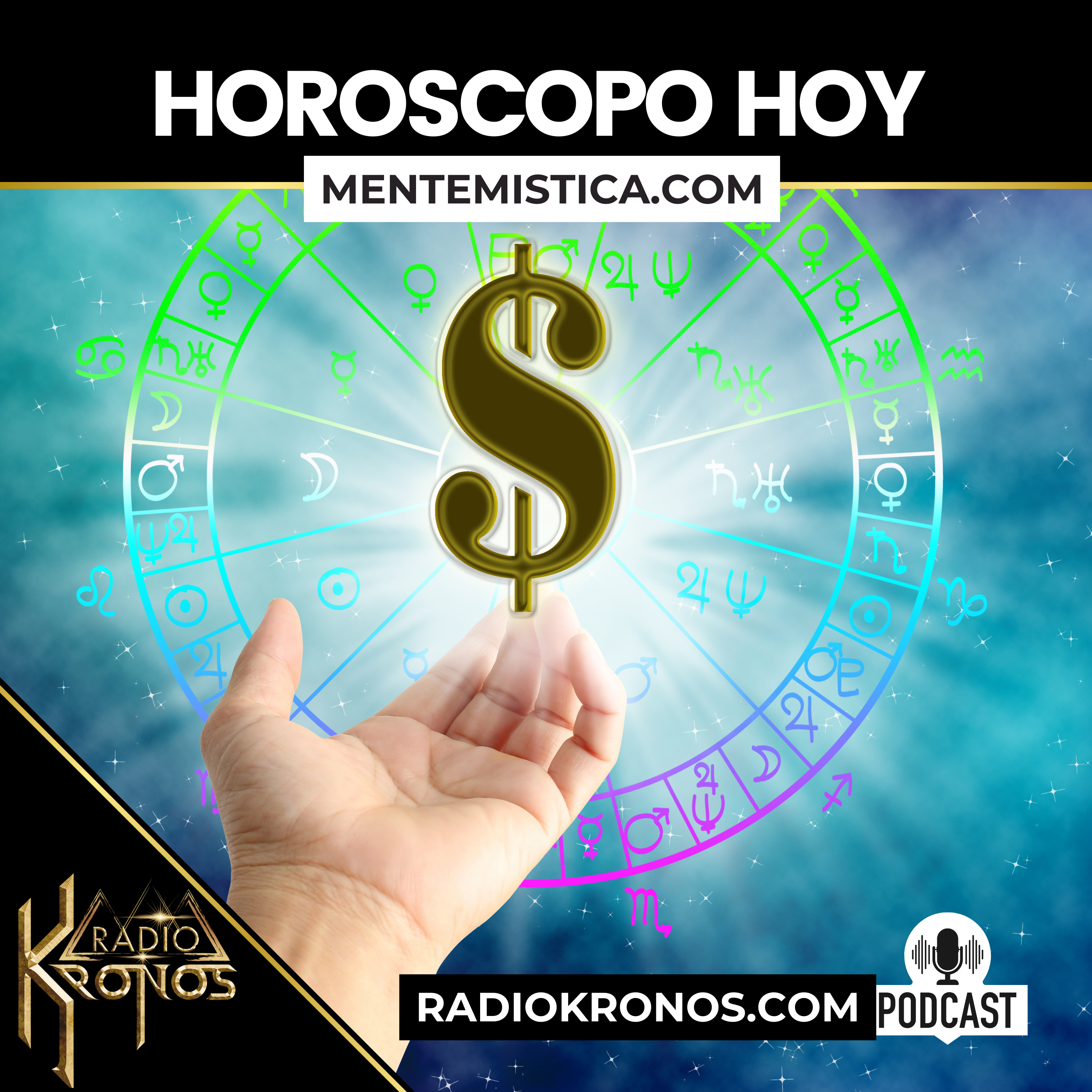 🔮 Horóscopo Diario de Hoy para Todos los Signos: Secretos y Claves de la Suerte | Radio Kronos episode artwork