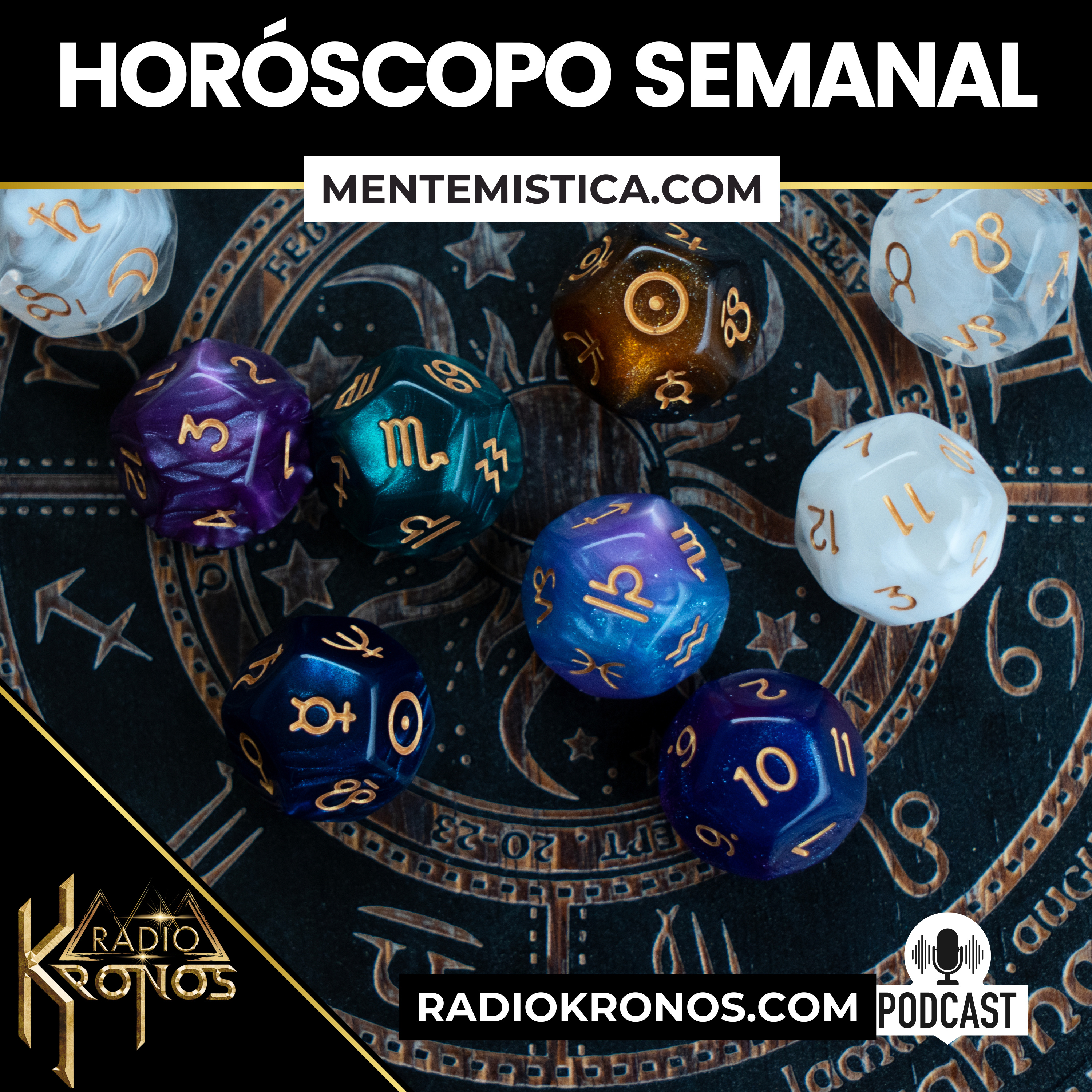 🔮 Horóscopo Semanal y Números de la Suerte: Primera Semana de Mayo 2025 para Todos los Signos | Radio Kronos episode artwork
