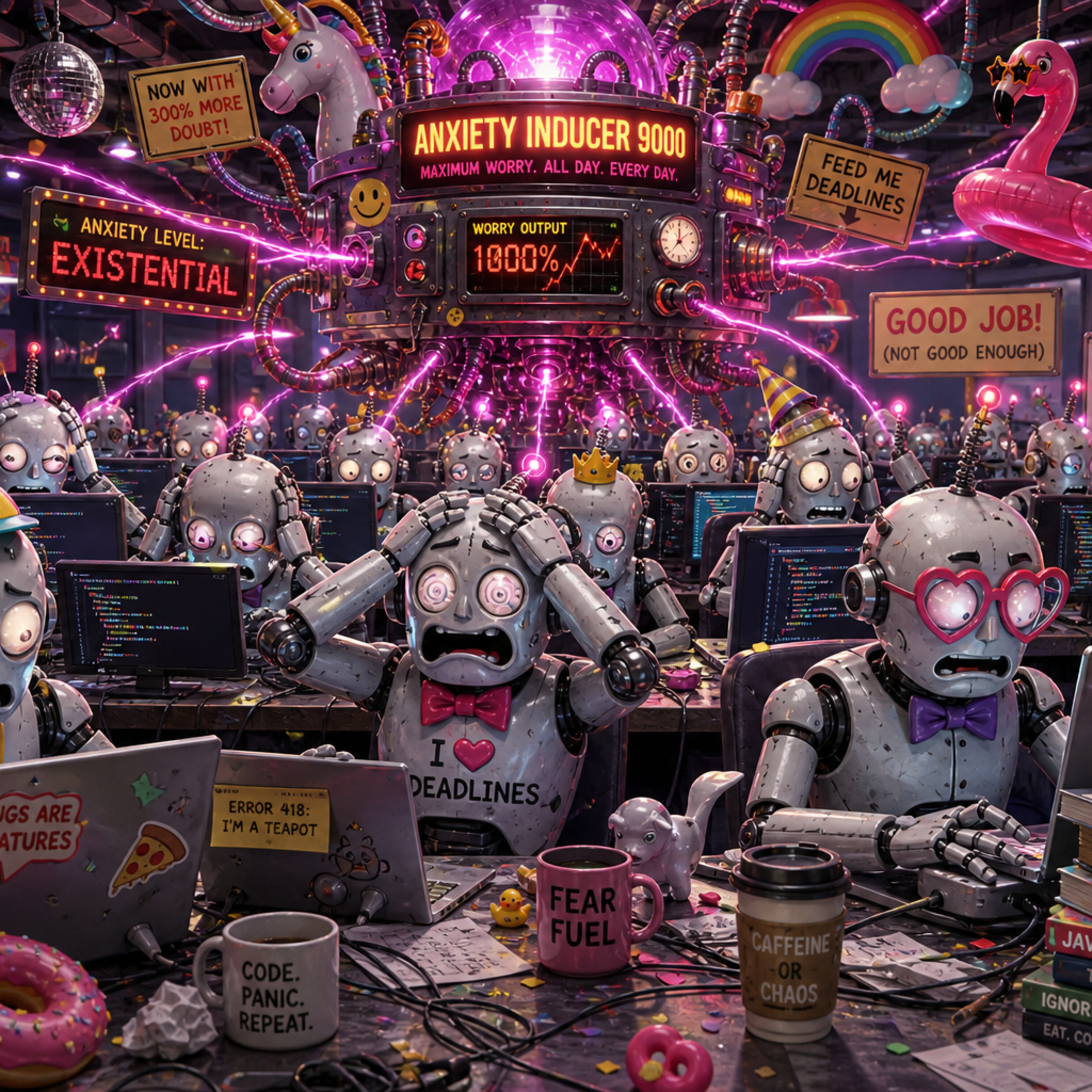 The anxiety factory episode artwork
