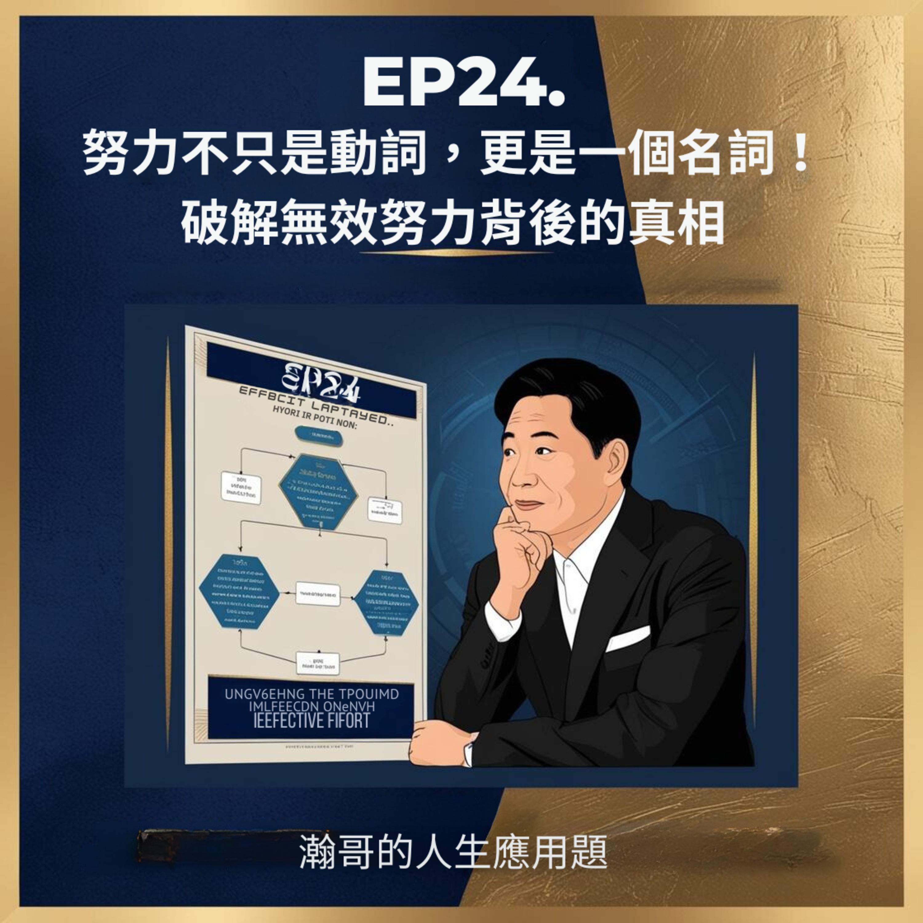 EP24. 努力不只是動詞，更是一個名詞！破解無效努力背後的真相 episode artwork