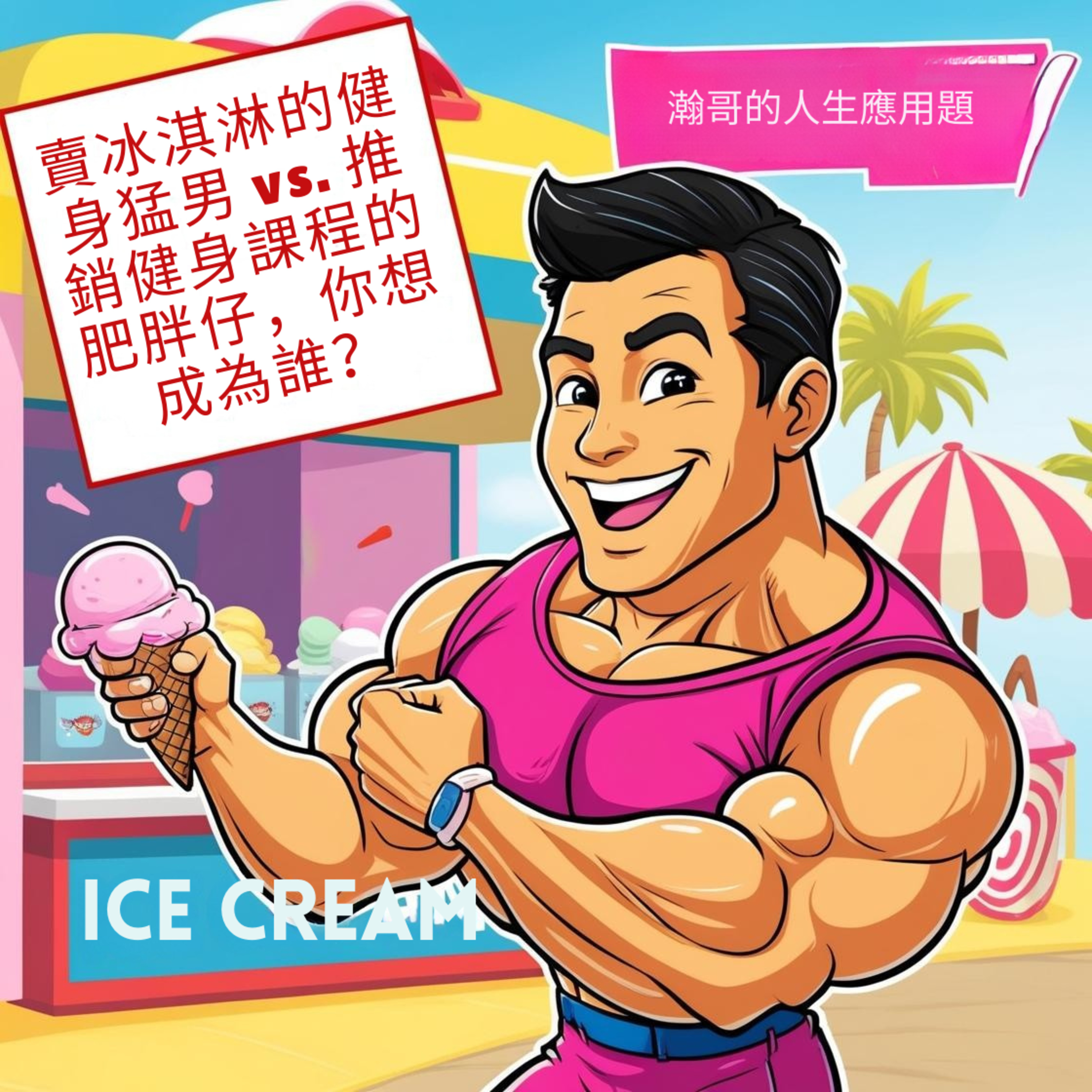 EP53. 賣冰淇淋的健身猛男 vs. 推銷健身課程的肥胖仔，你想成為誰？ episode artwork