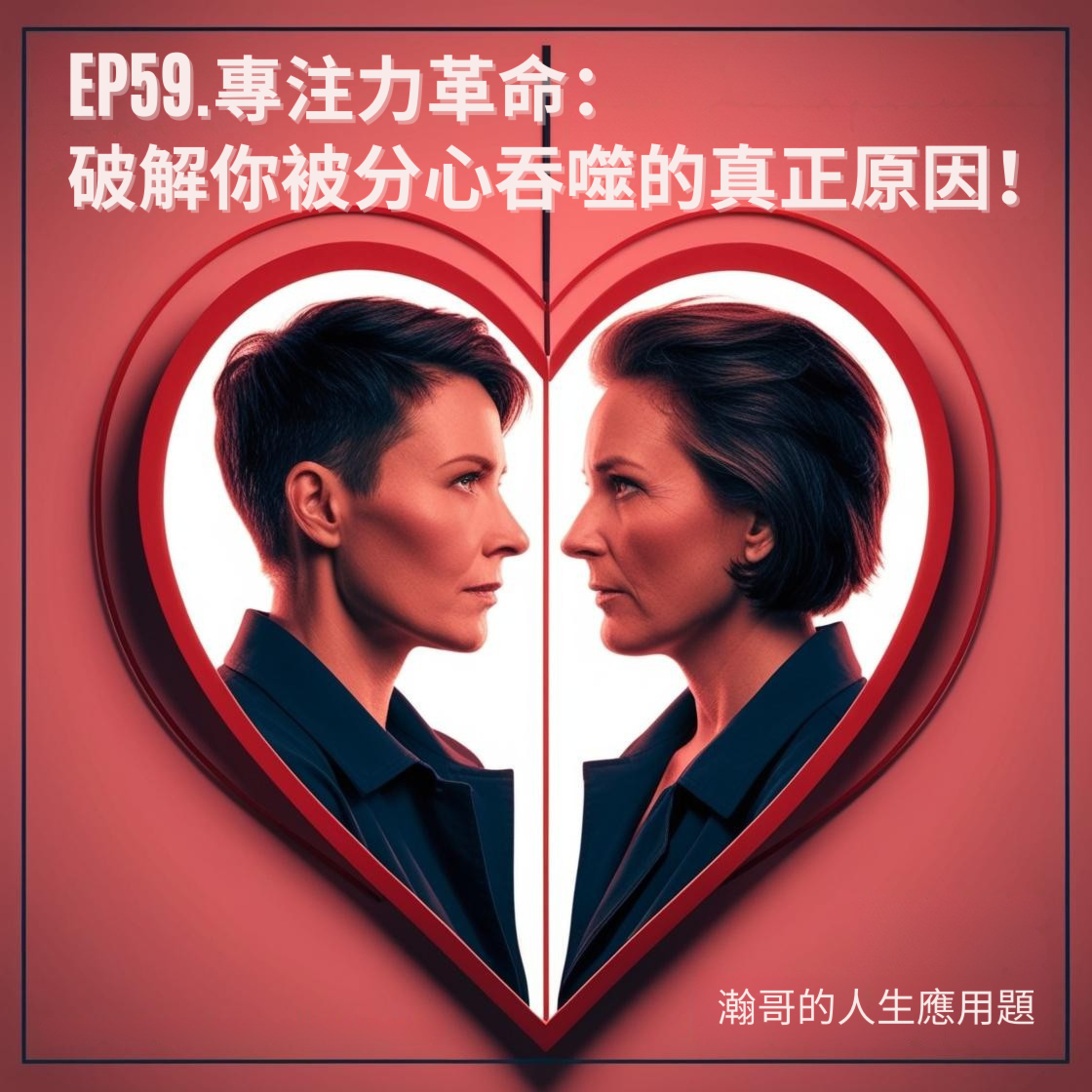 EP59. 專注力革命：破解你被分心吞噬的真正原因！ episode artwork