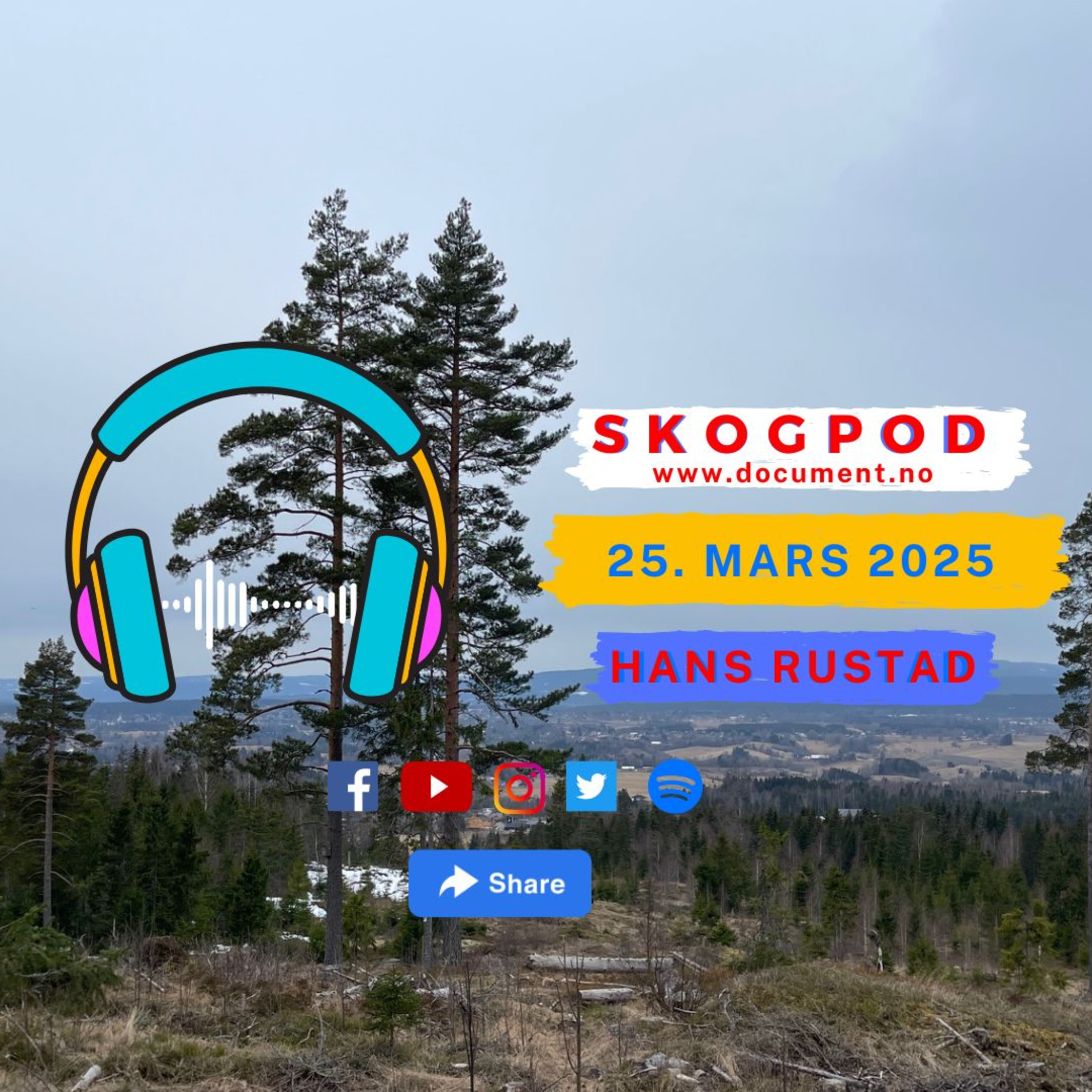 Skogpod med Hans Rustad 25. mars 2025 episode artwork