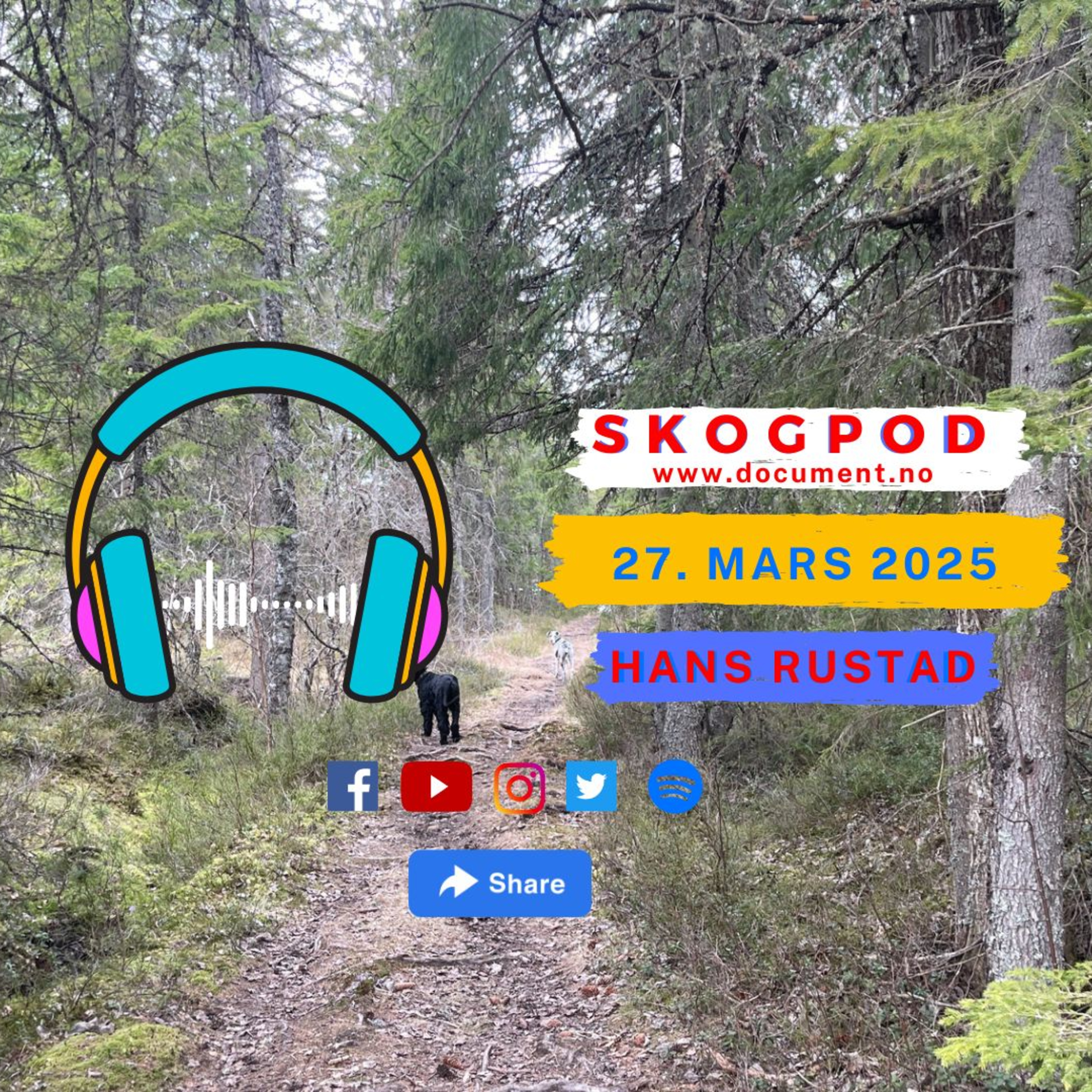 Skogpod med Hans Rustad 27. mars 2025 episode artwork