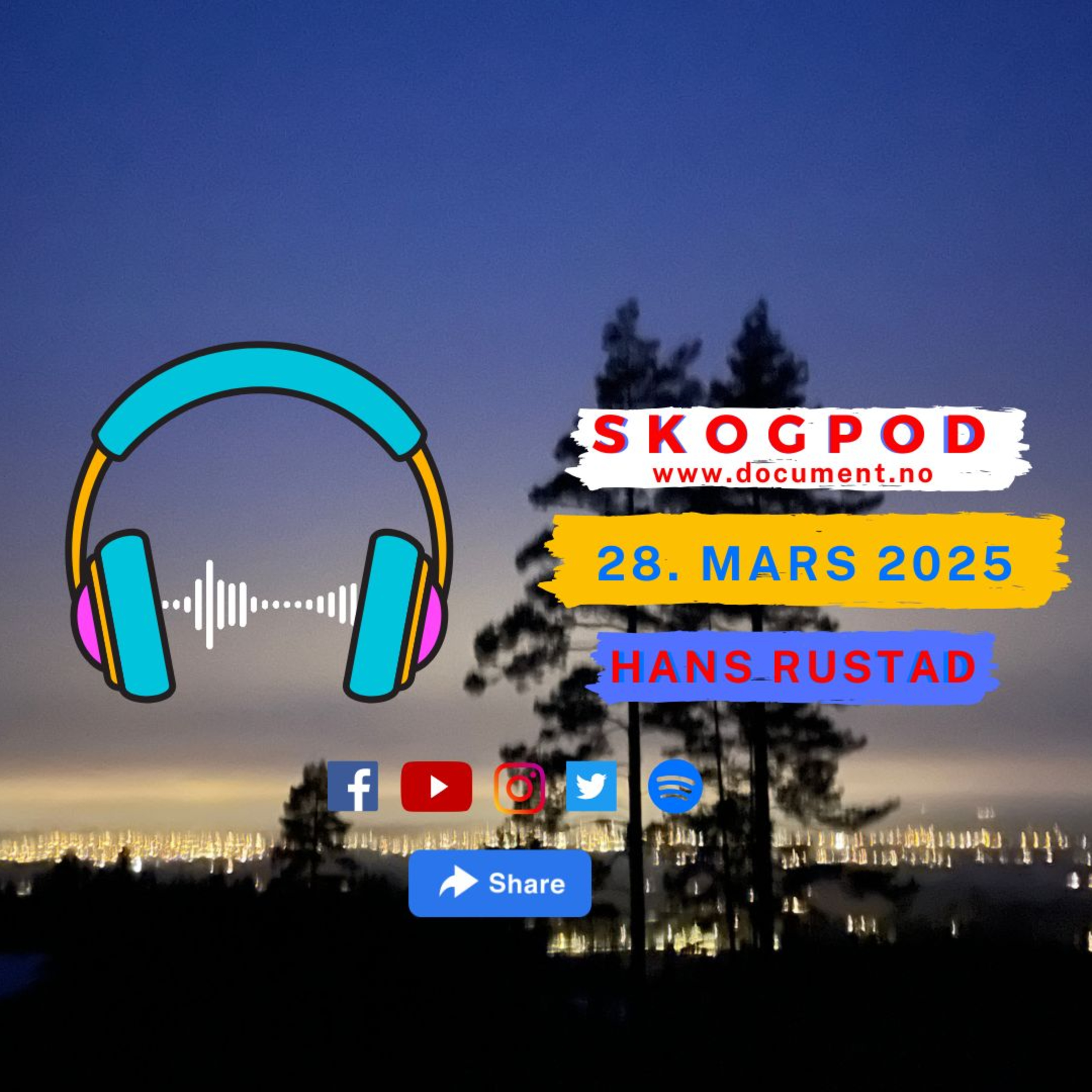 Skogpod med Hans Rustad 28. mars 2025 episode artwork