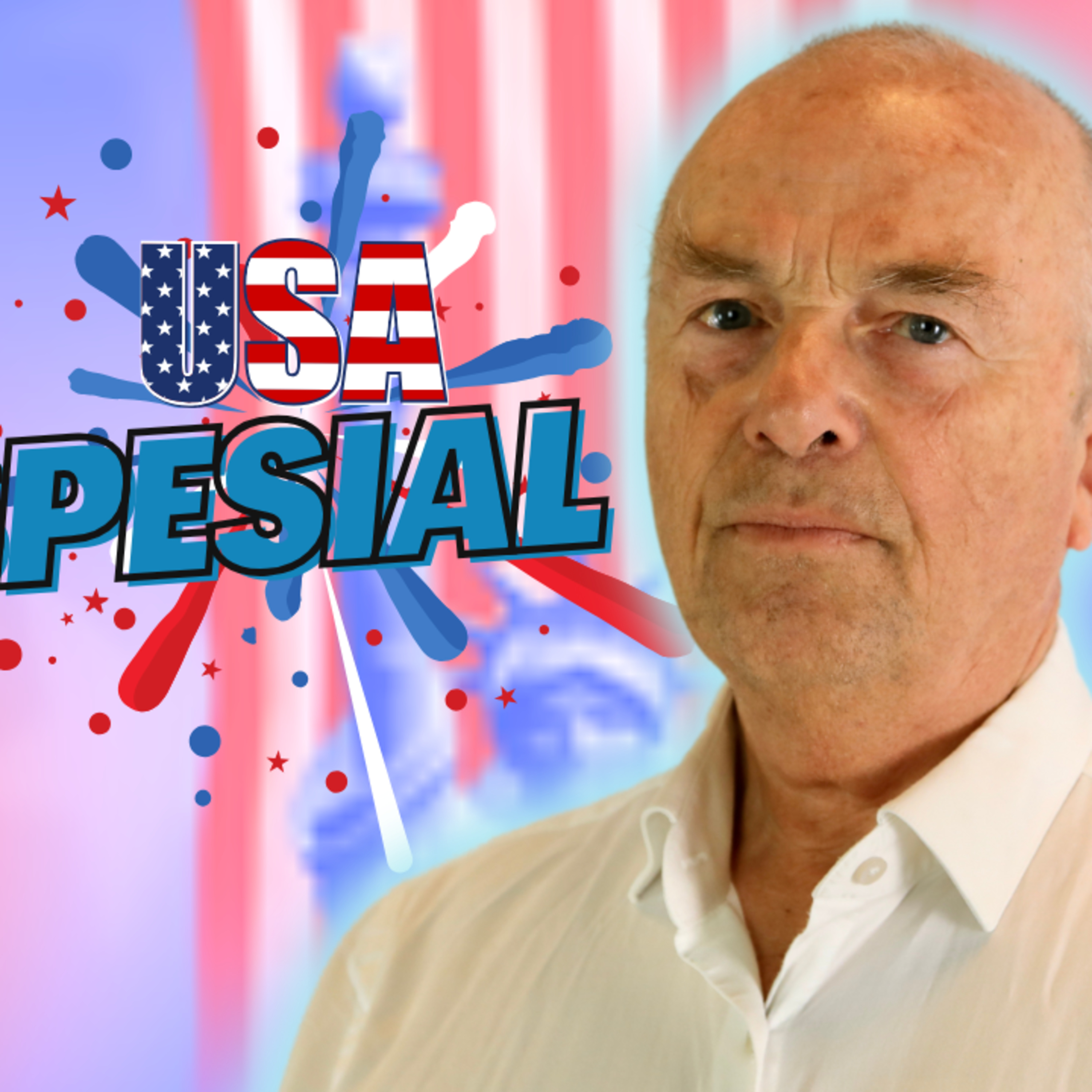 Trump-krigen: Når Rustad møter Selbekk smeller det | Usa spesial 11. april 2025 episode artwork