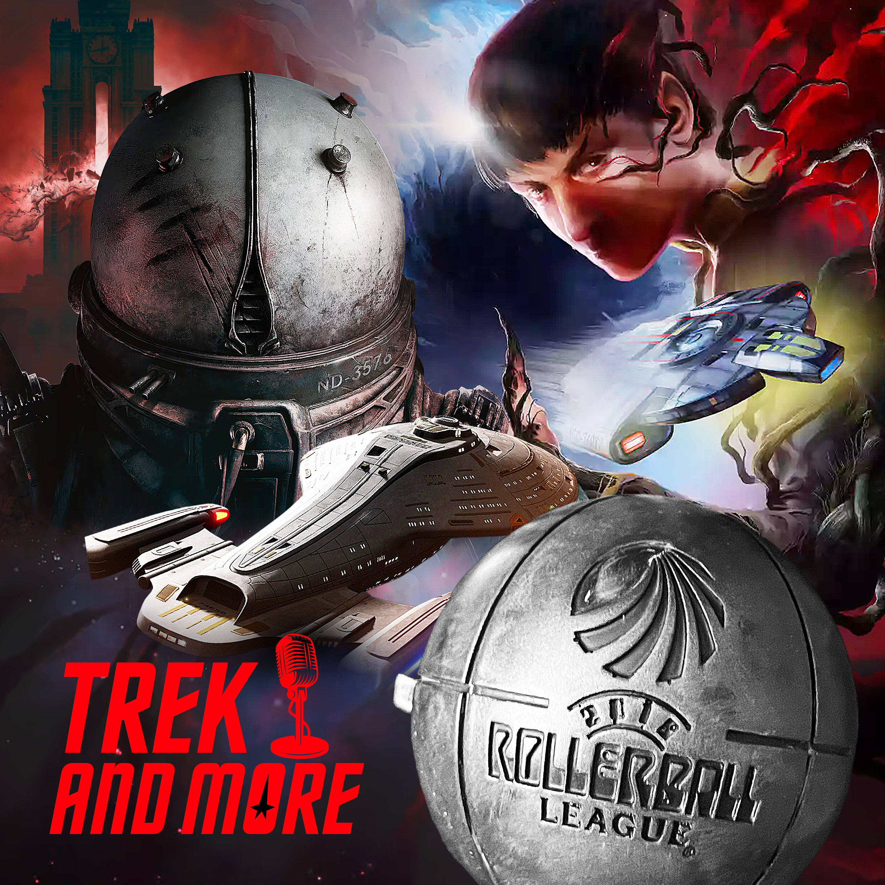 Trek&More#19 Logbuch 24.08.'25 Star Trek Voyager Across the Unknown, Rollerball-Merch & Büchertipps! episode artwork