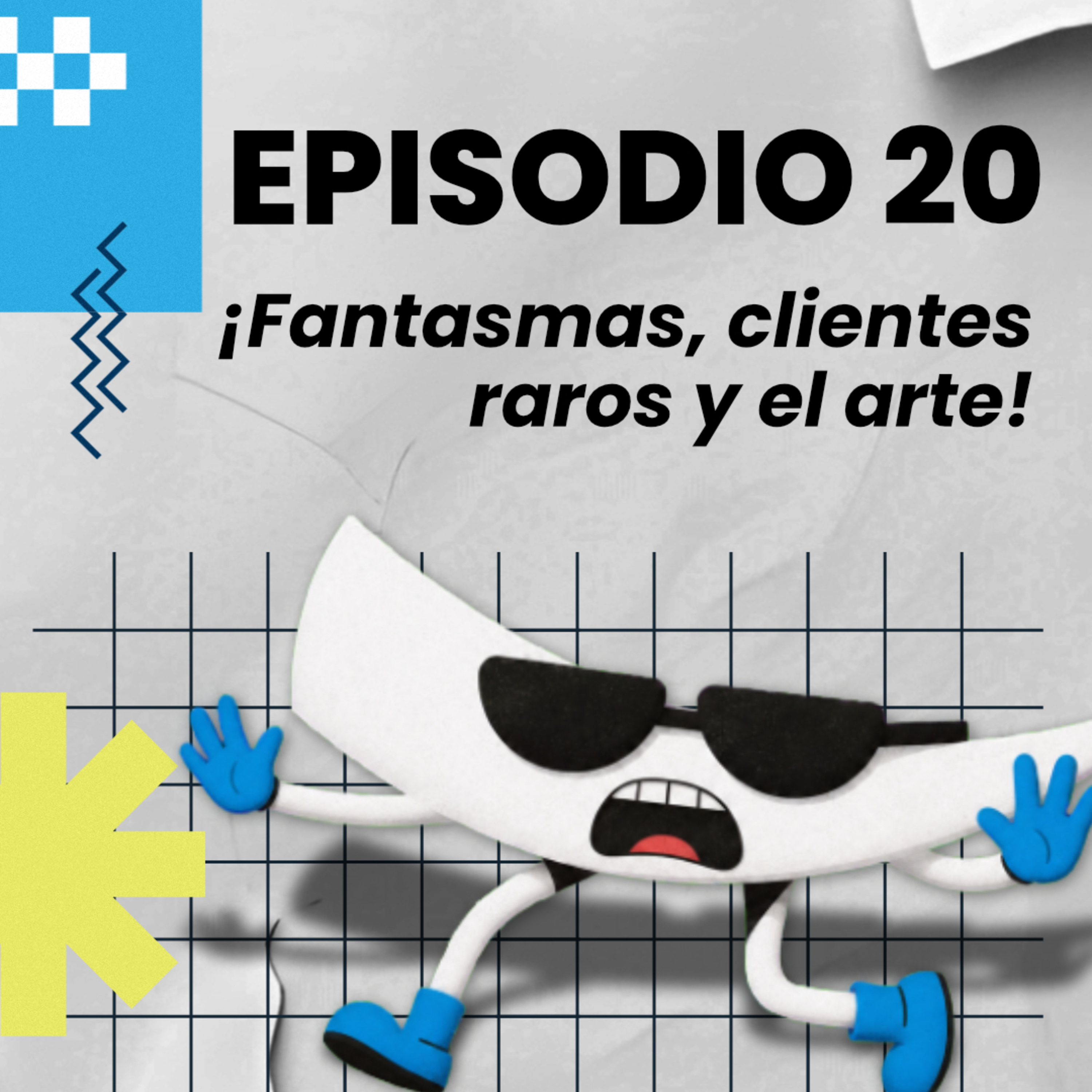 Podcast de Colmillo #20 | ¡FANTASMAS, clientes RAROS y el ARTE! Invitado especial: GERARDO PÉREZ👻🎨 episode artwork