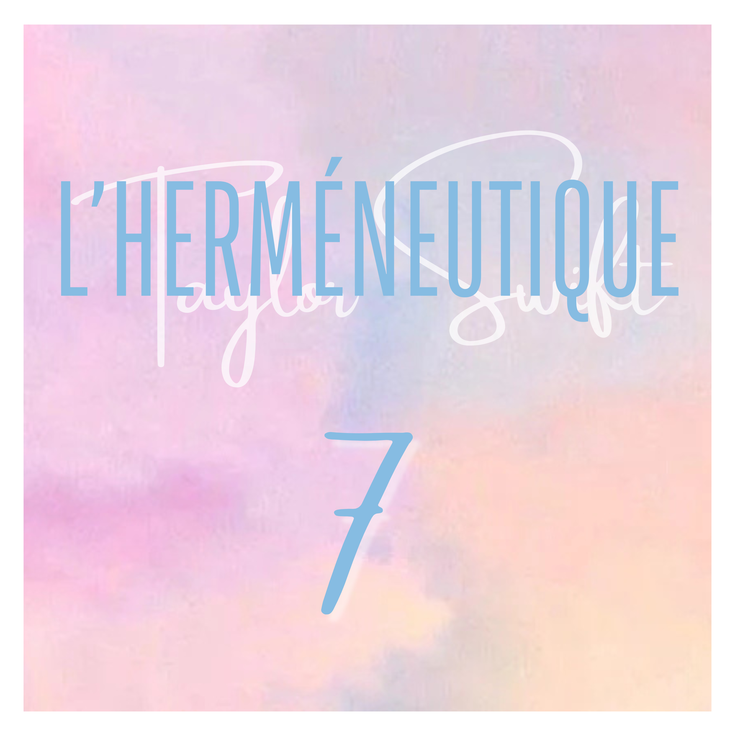 L\'herméneutique Taylor Swift