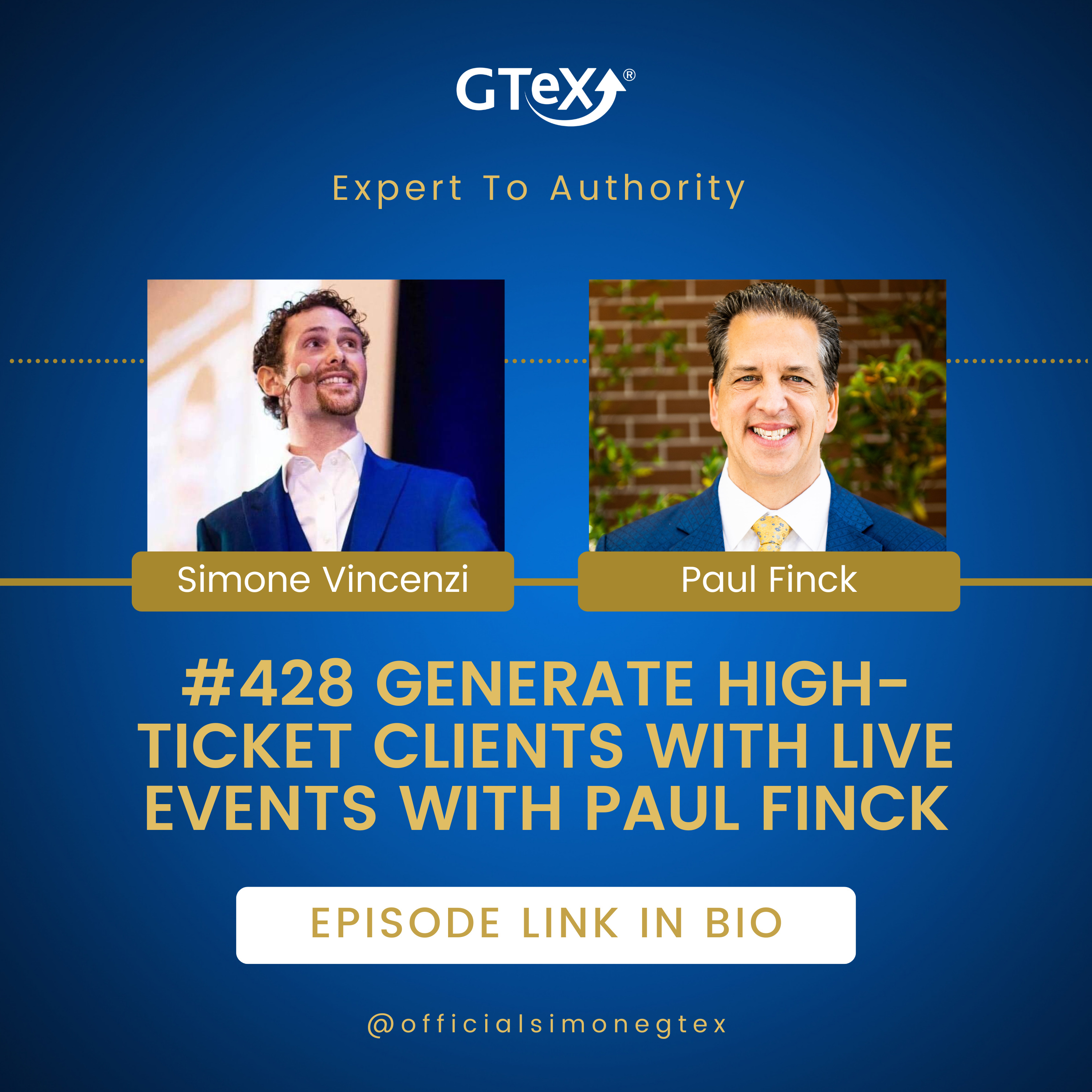 Expert To Authority With Simone Vincenzi
