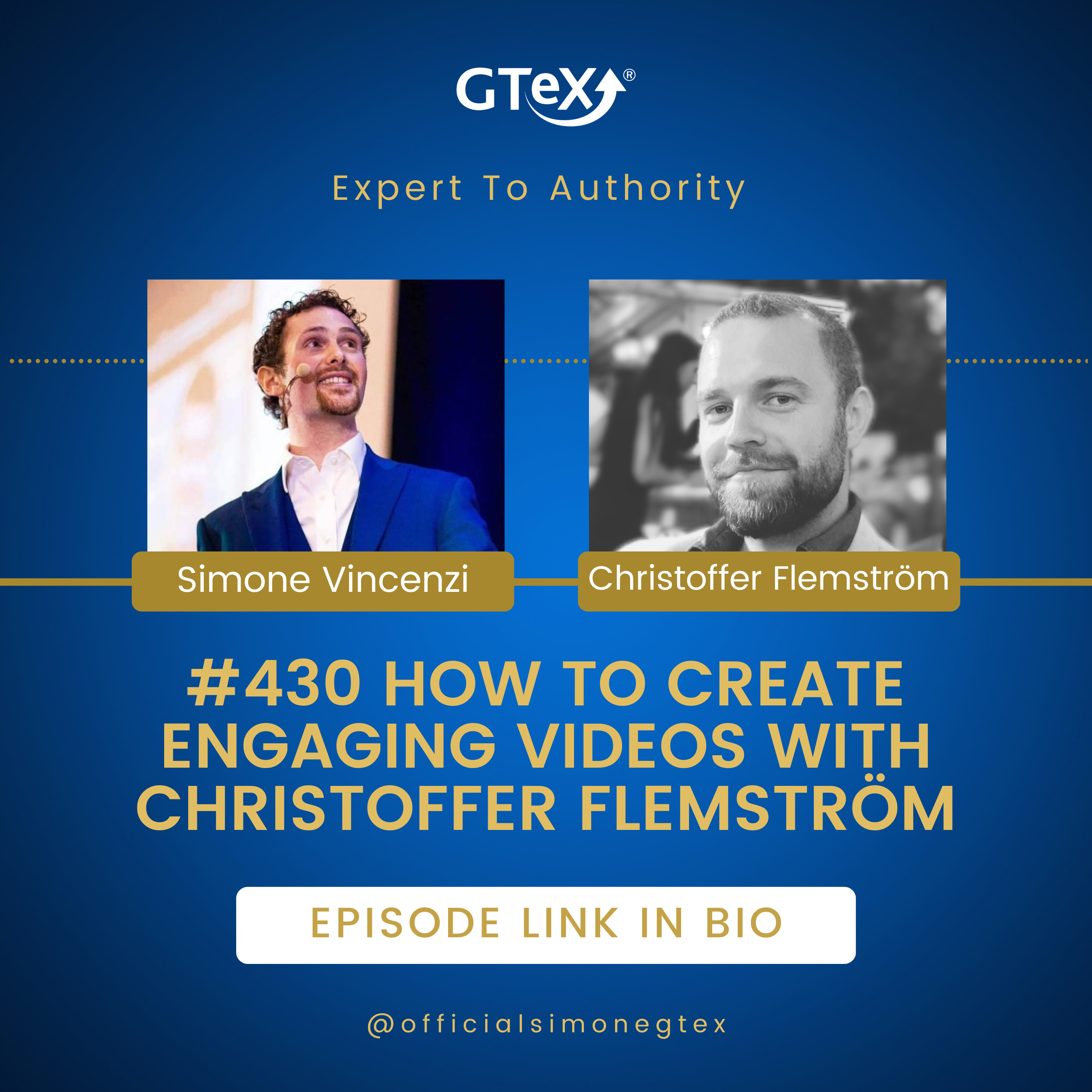 Episode #430 How to create engaging videos with Christoffer Flemström episode artwork