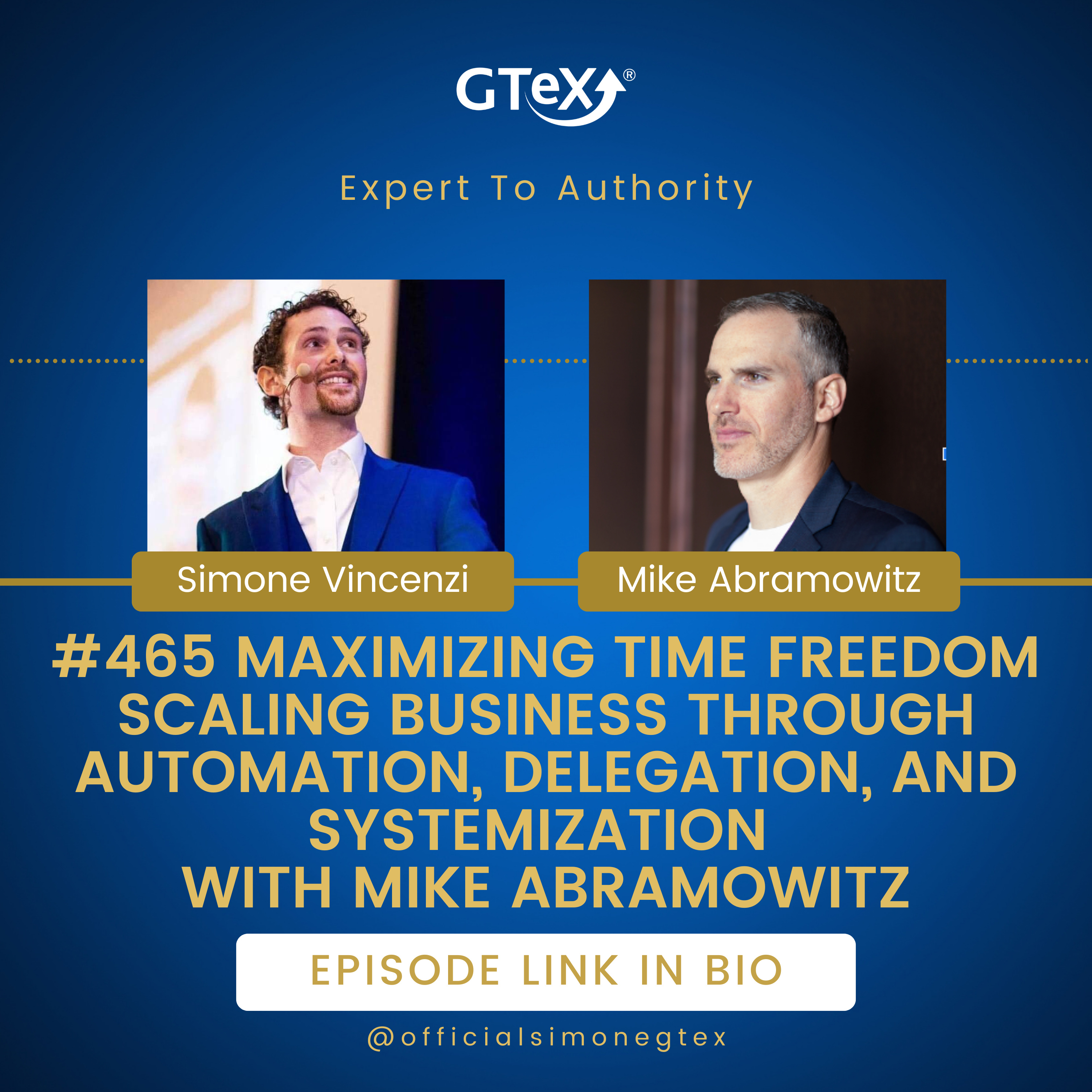 Expert To Authority With Simone Vincenzi