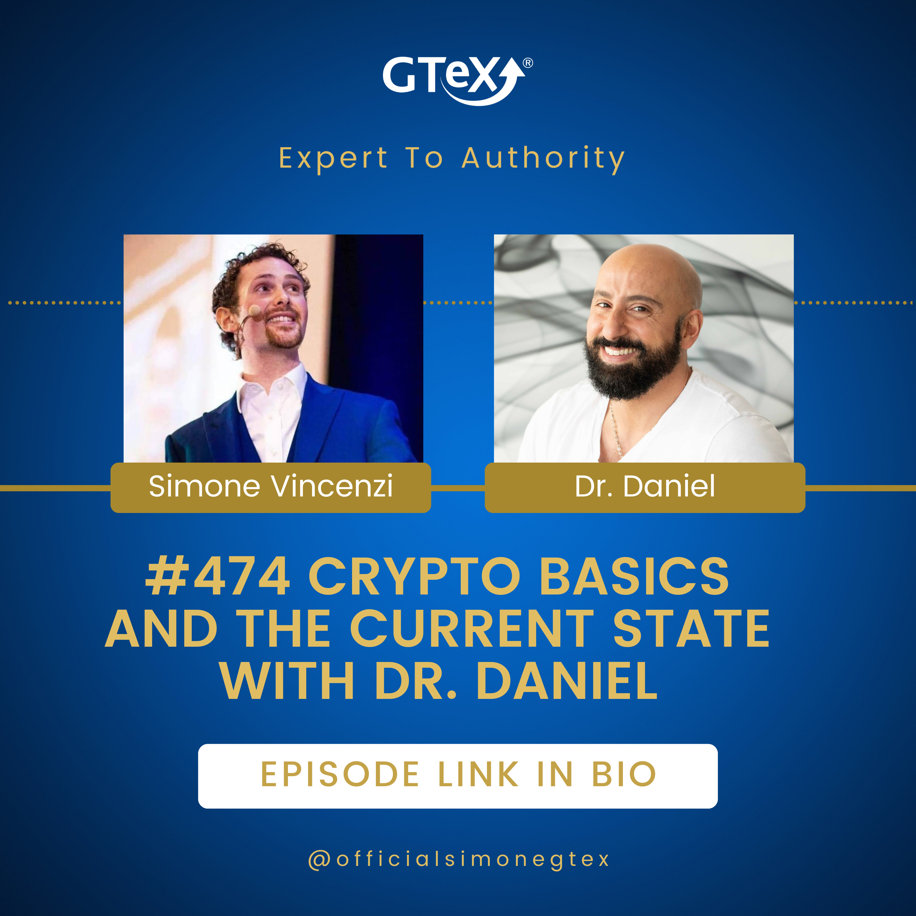Episode #474 Crypto Basics and The Current State with Dr. Daniel episode artwork