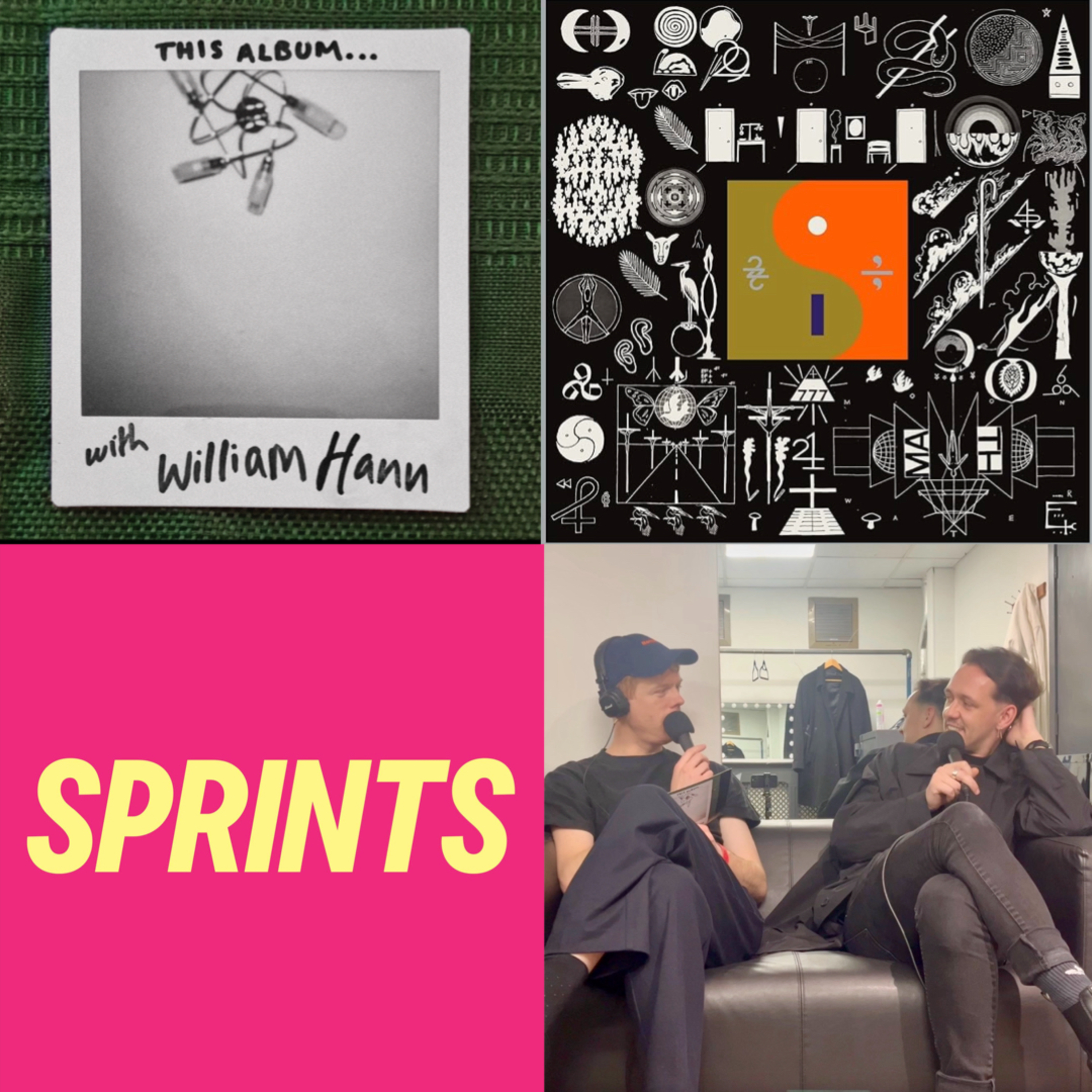 Episode 50 - Sam McCann from Sprints - Bon Iver , 22, A Million episode artwork