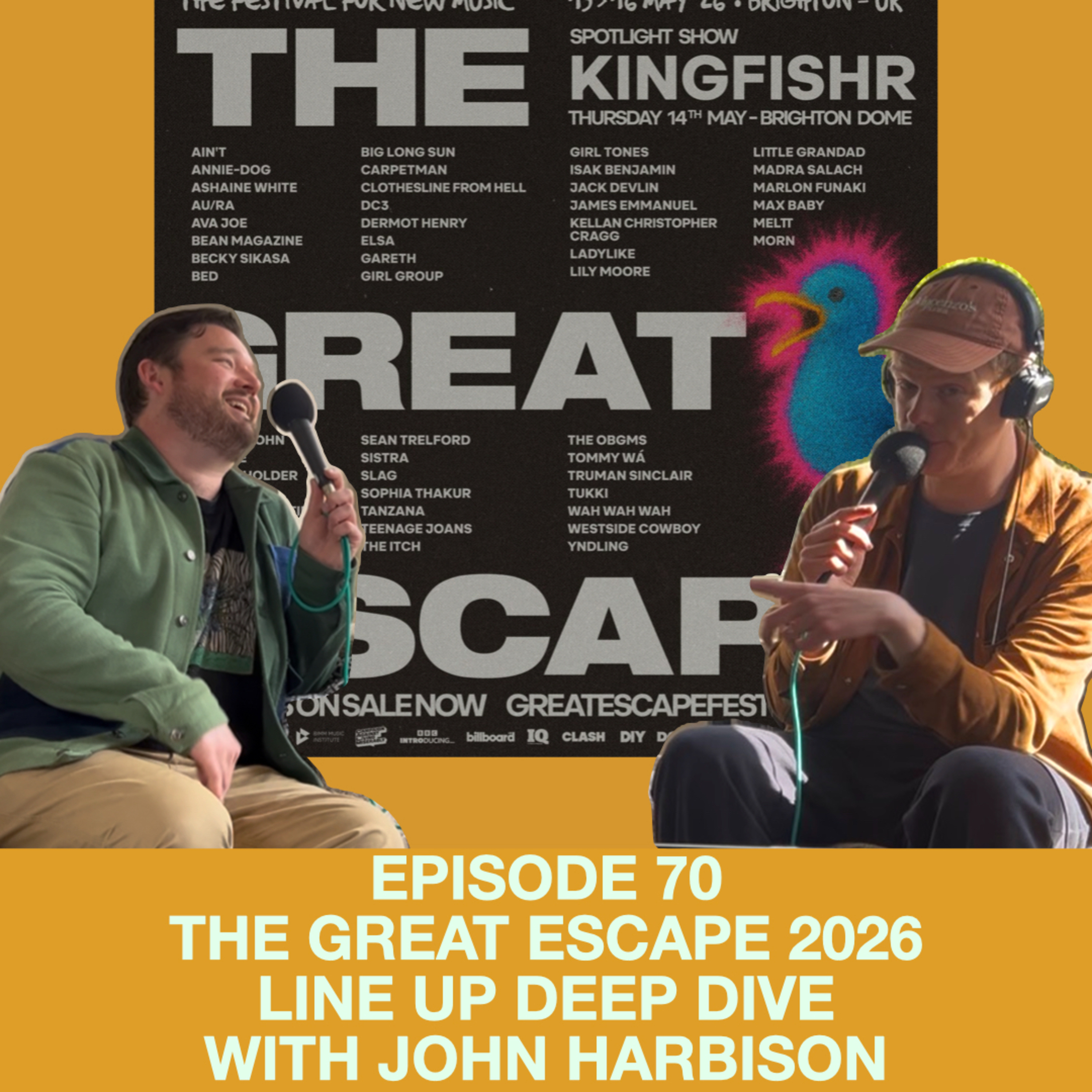 The Great Escape Festival 2026 Line Up Deep Dive episode artwork