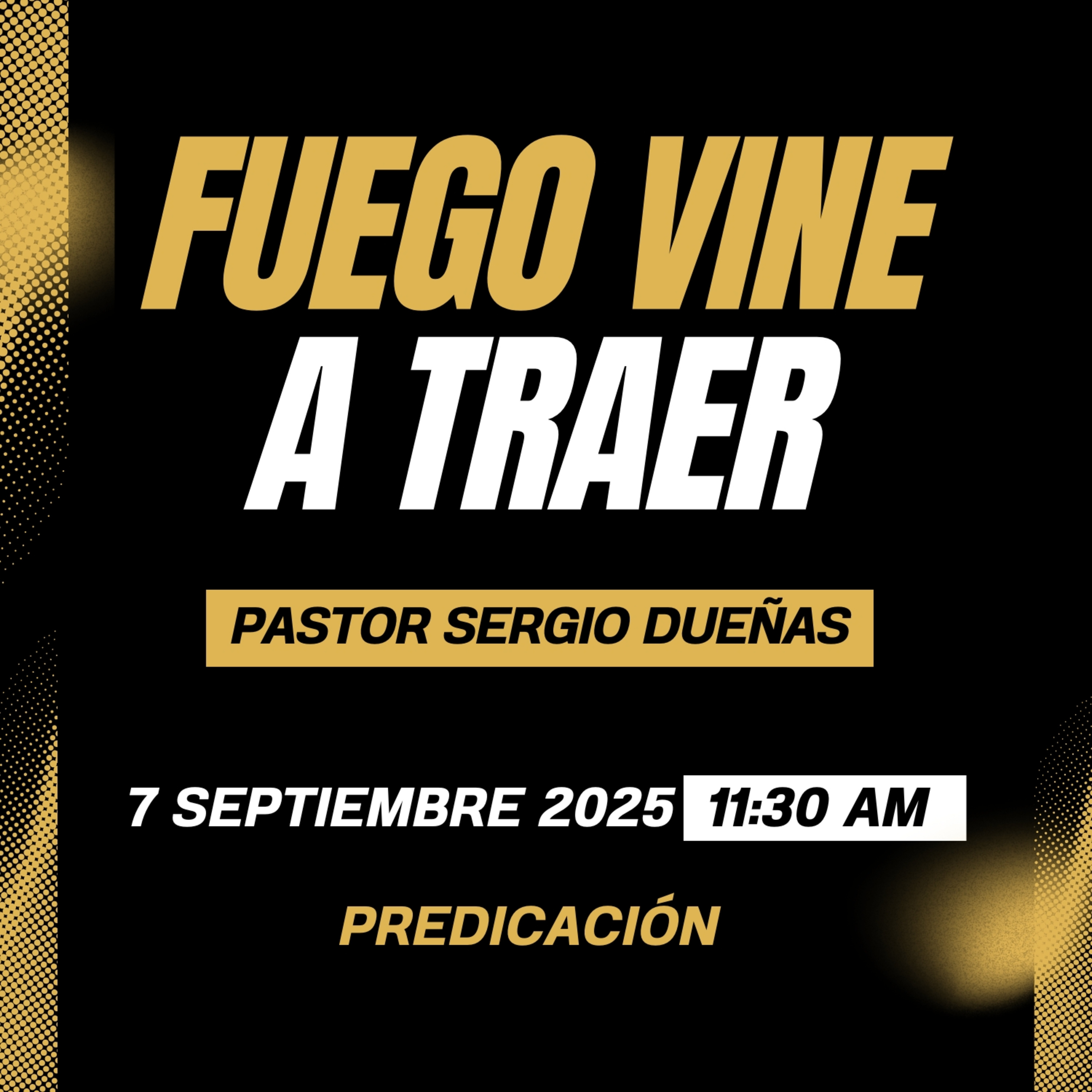 Sergio Dueñas - Fuego vine a tratar