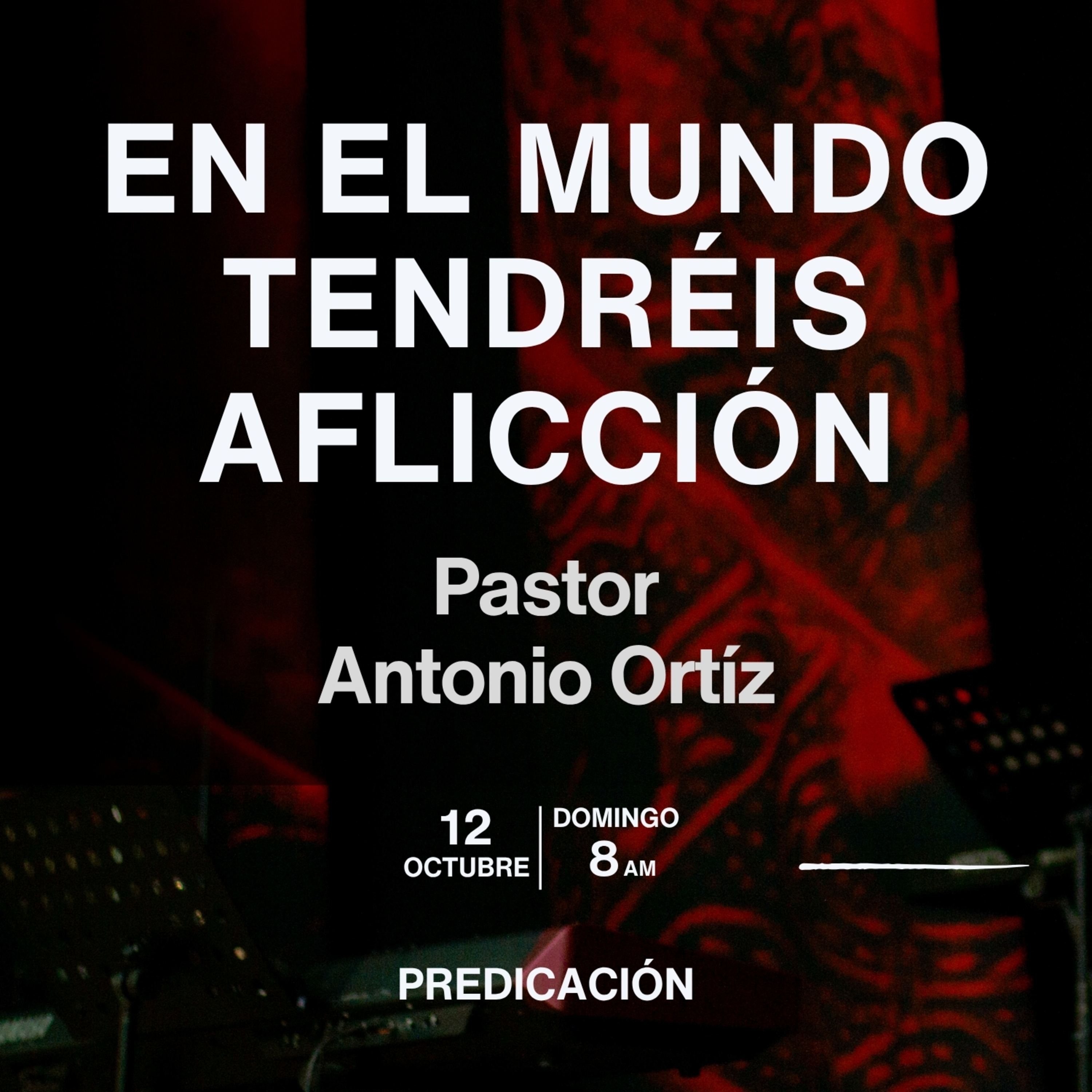 Antonio Ortíz - En el mundo tendréis aflicción
