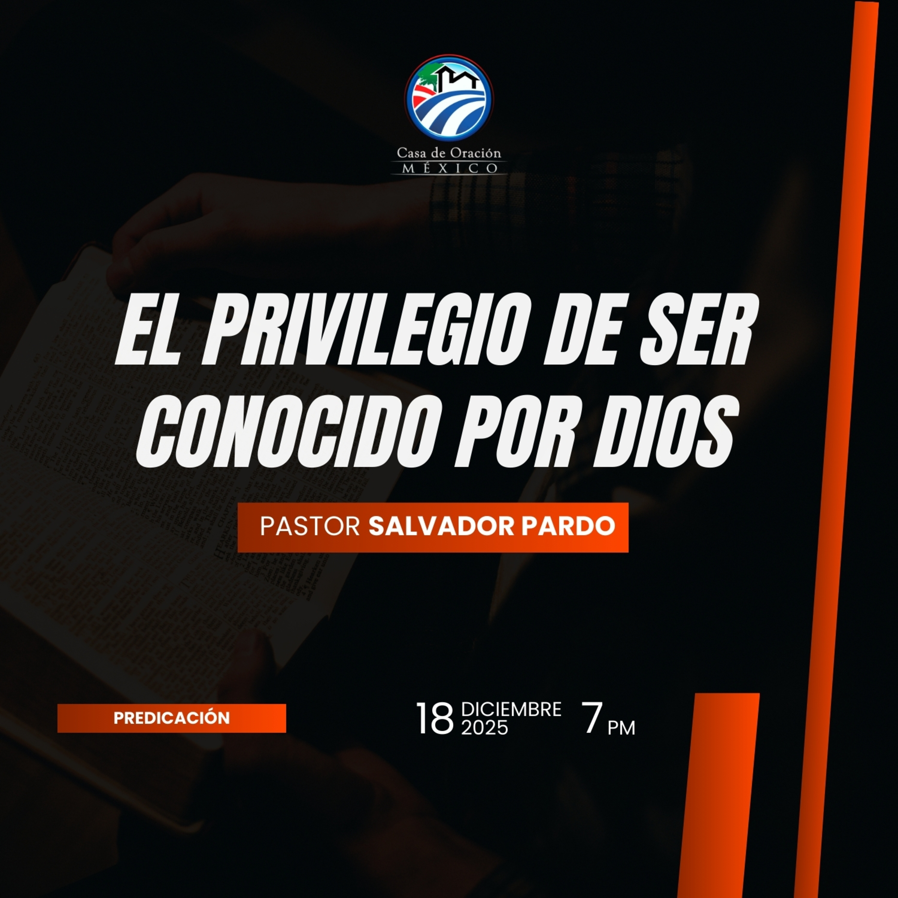 Salvador Pardo - El privilegio de ser conocido por Dios
