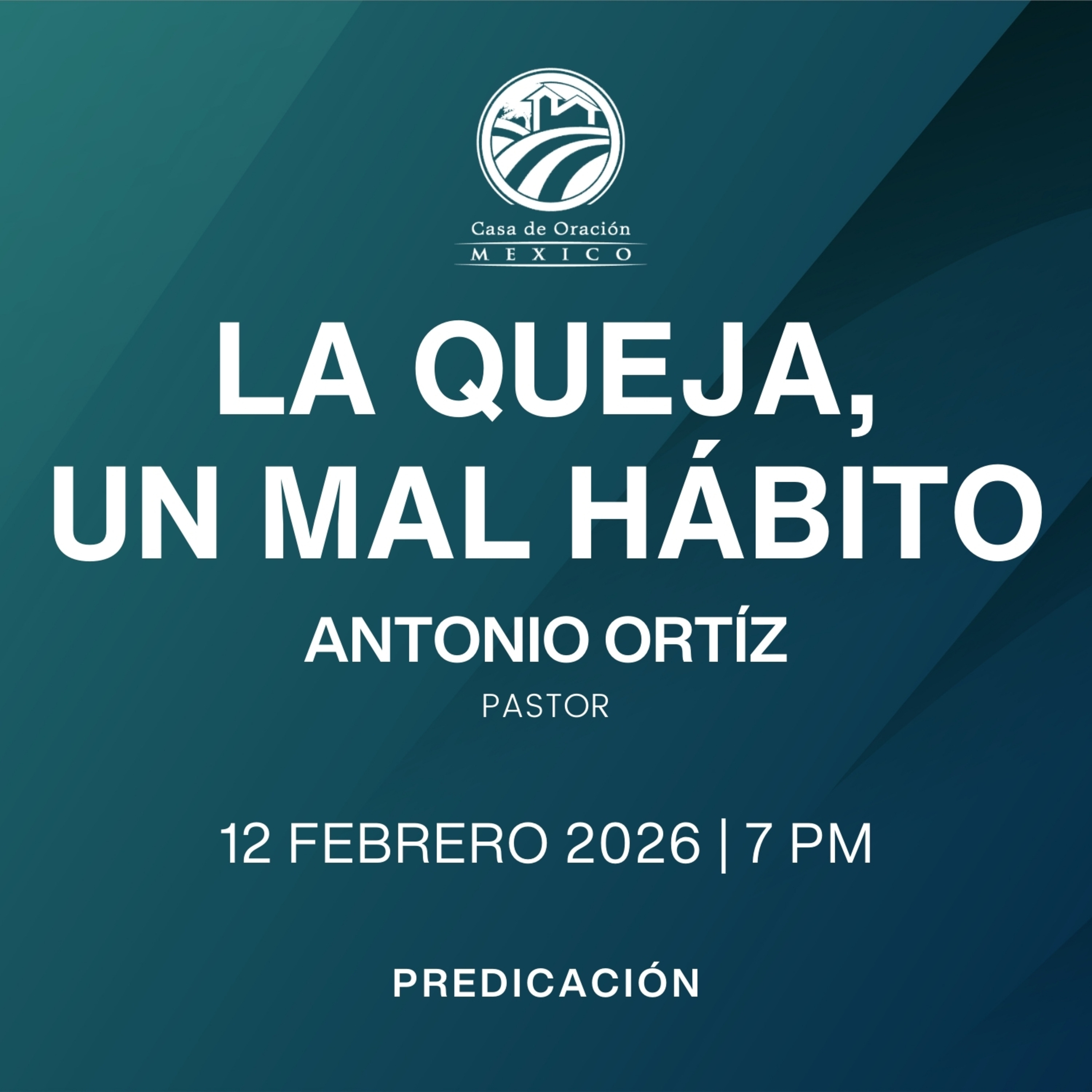 Antonio OrtÍz - La queja, un mal hábito