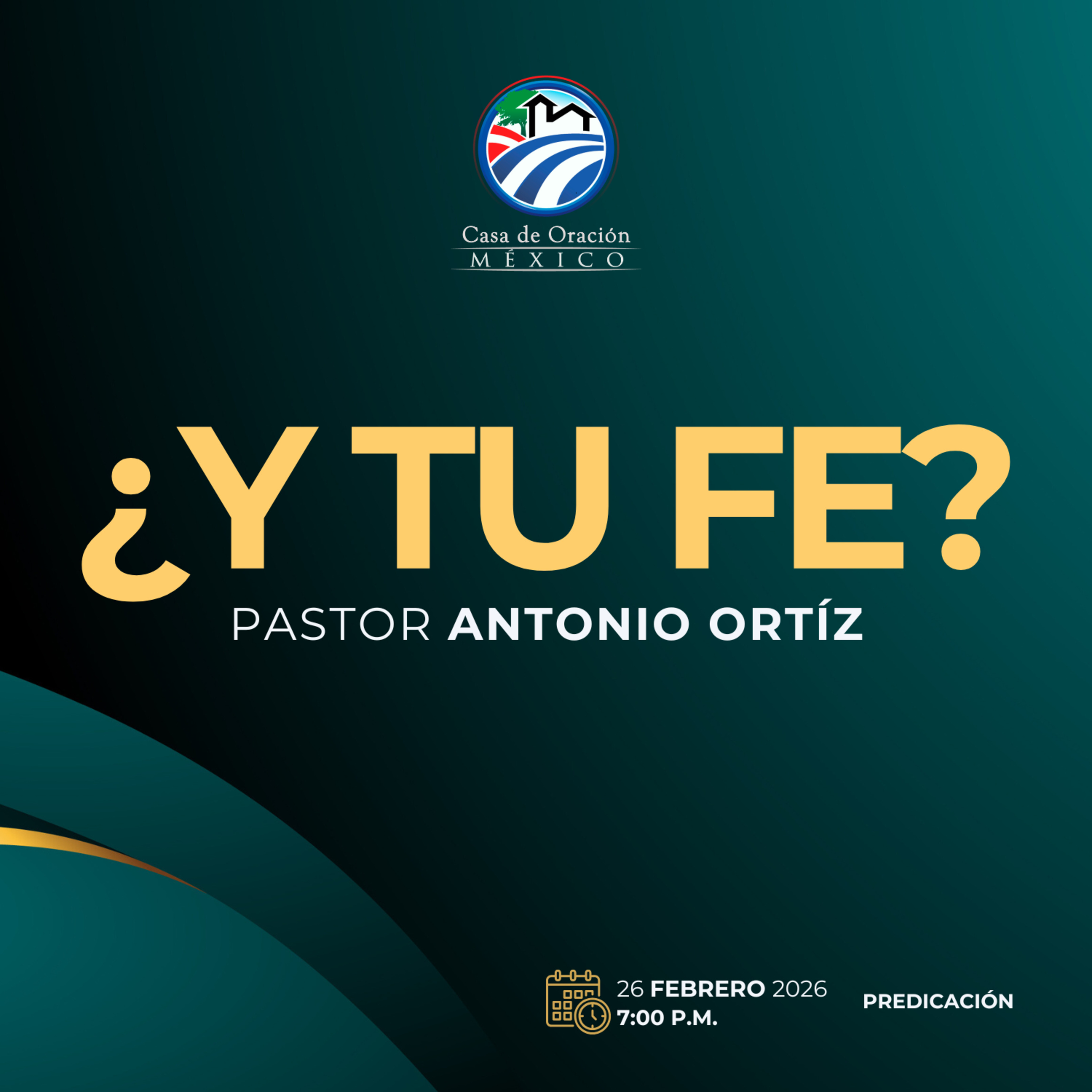 Antonio Ortíz - ¿Y tu fe?