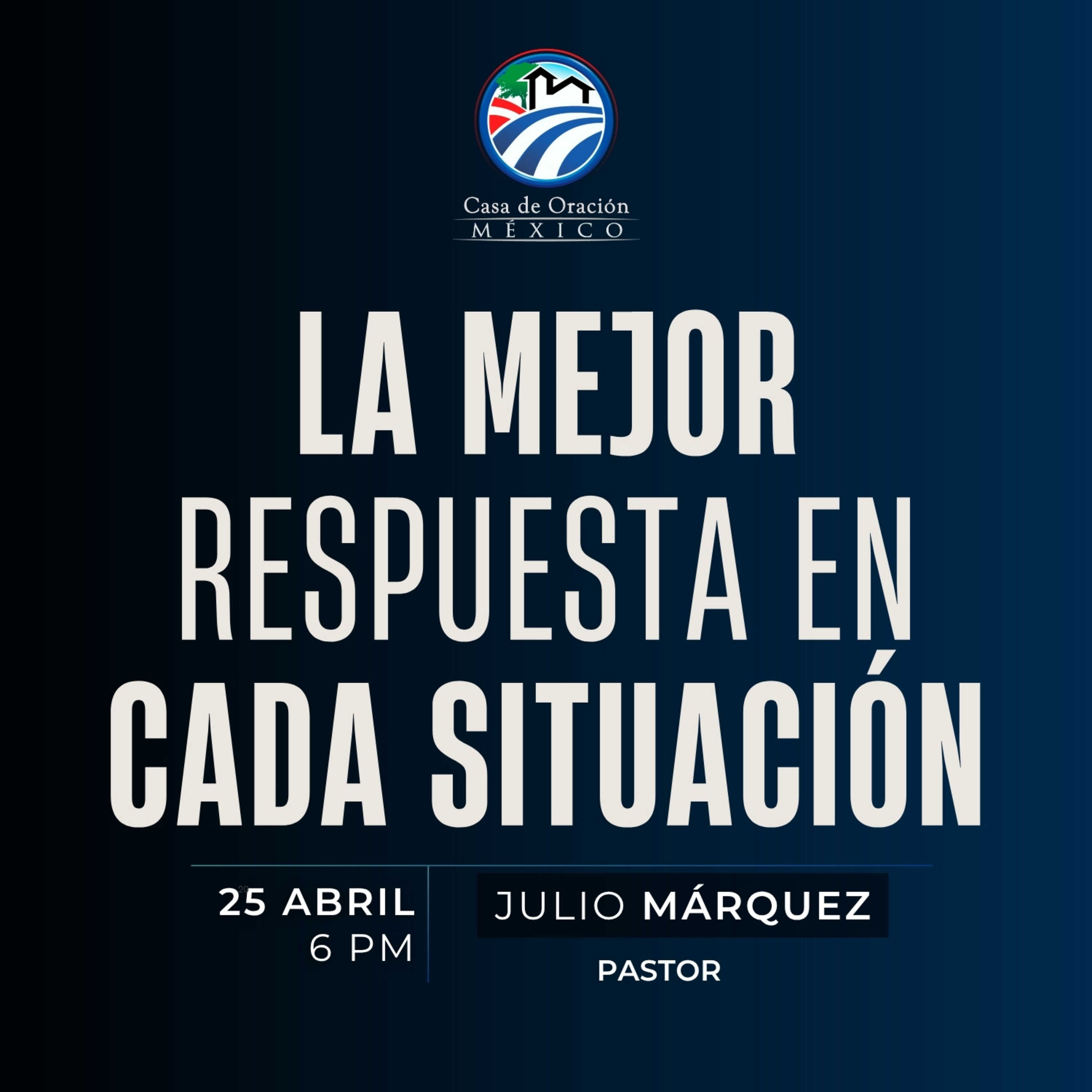 Julio Márquez - La mejor respuesta en cada situación